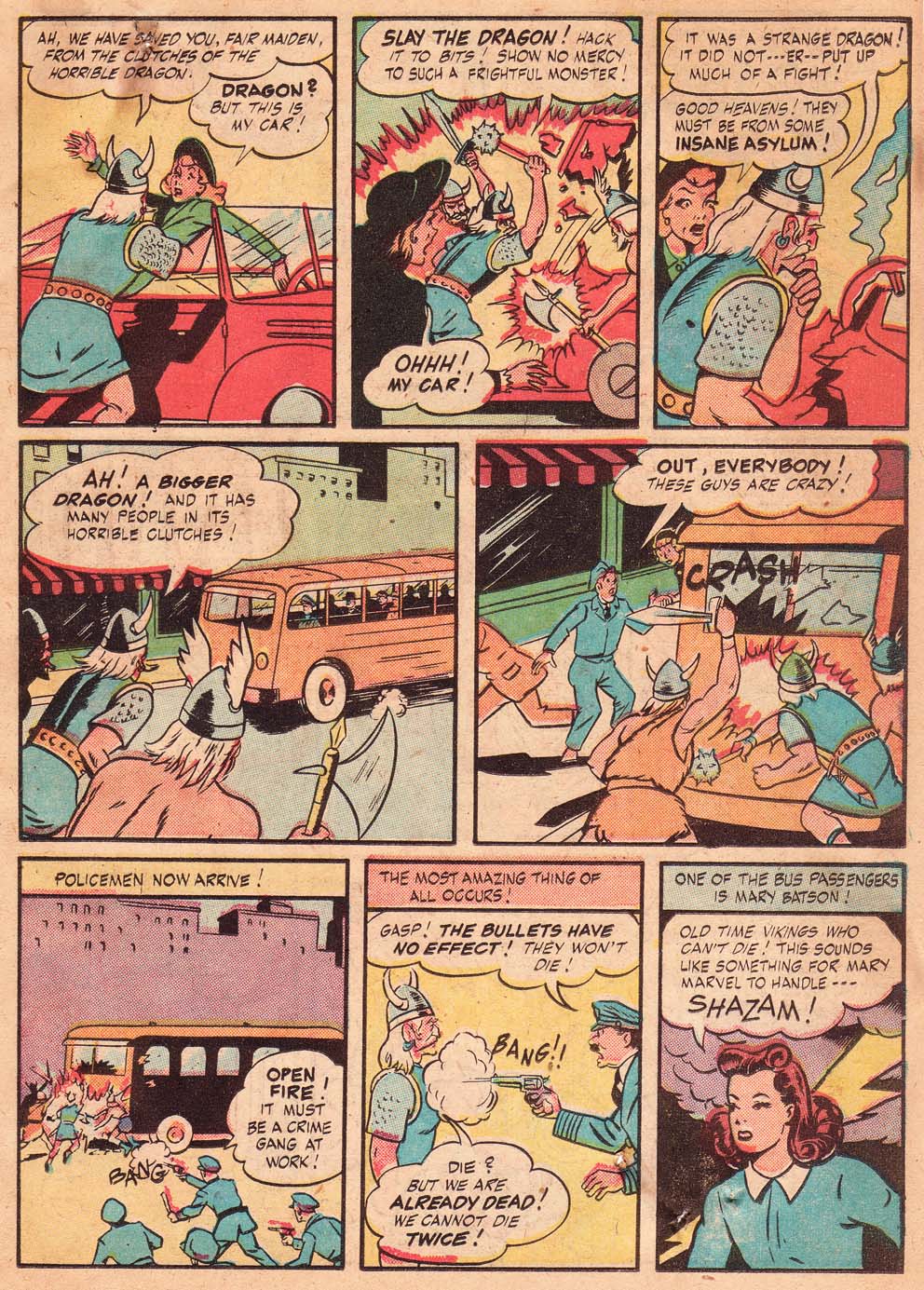 Read online The Marvel Family comic -  Issue #24 - 27
