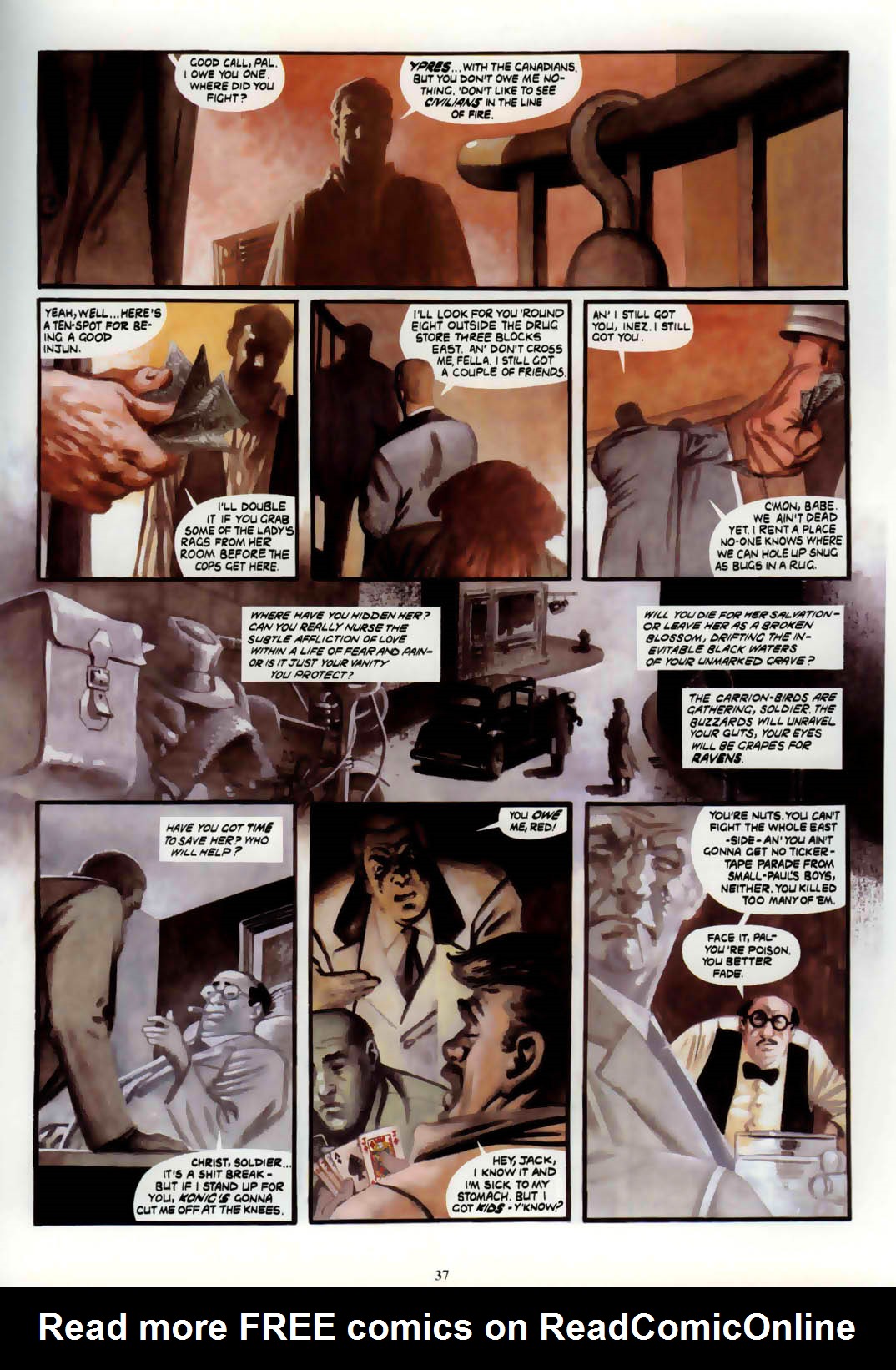 Read online Night Raven: House of Cards comic -  Issue # Full - 36