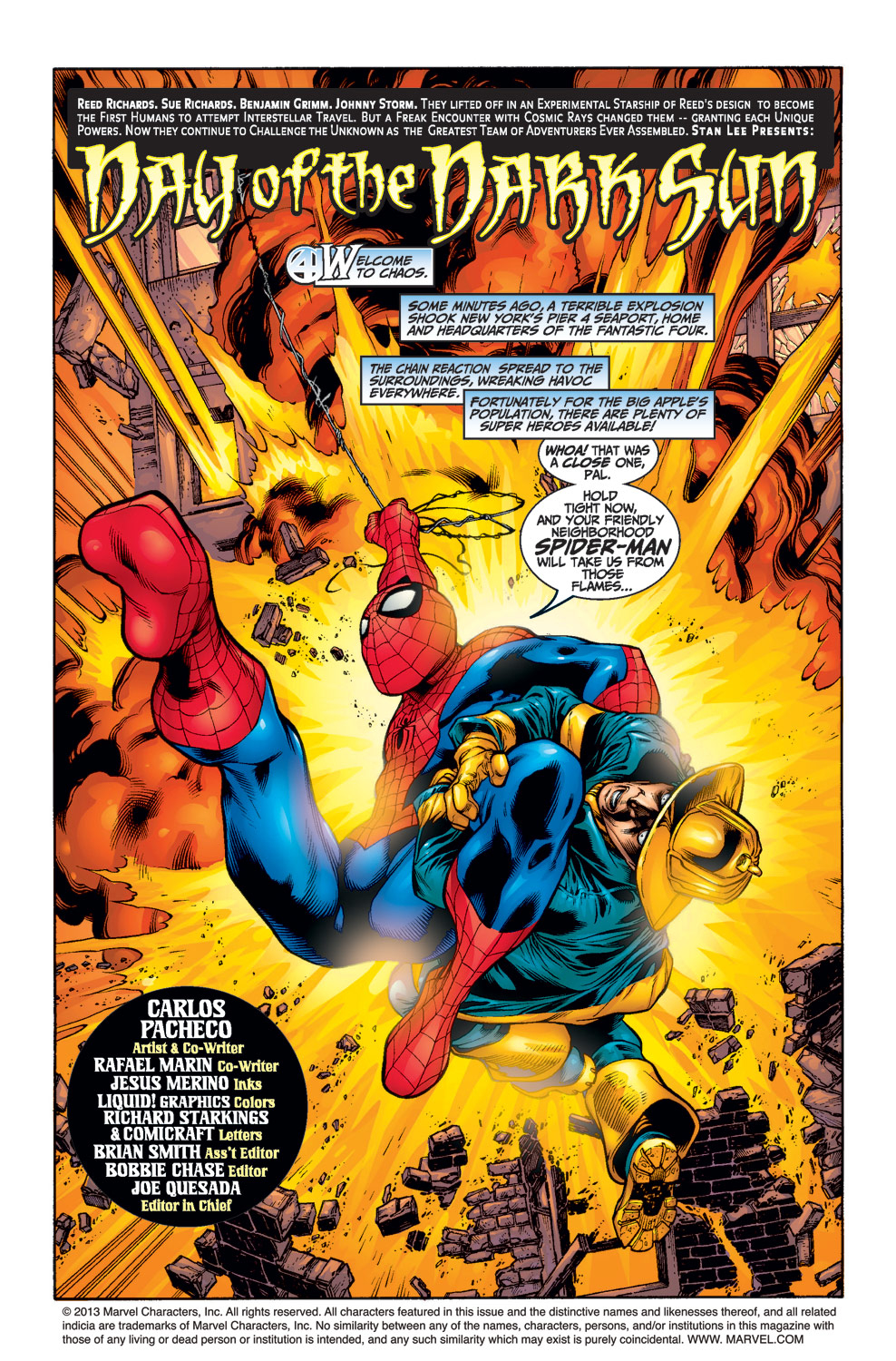 Read online Fantastic Four (1998) comic -  Issue #36 - 2