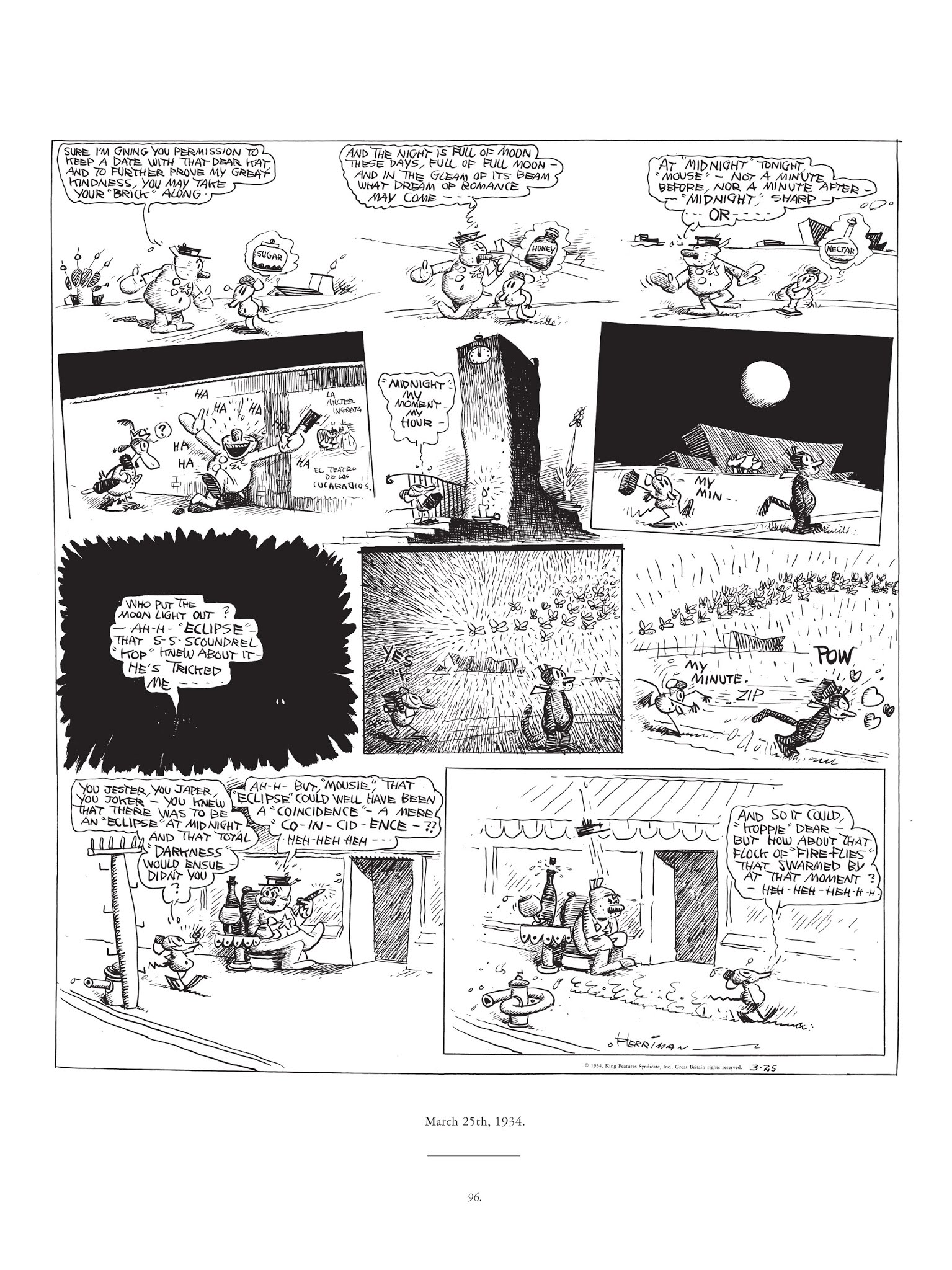 Read online Krazy & Ignatz comic -  Issue # TPB 8 - 95