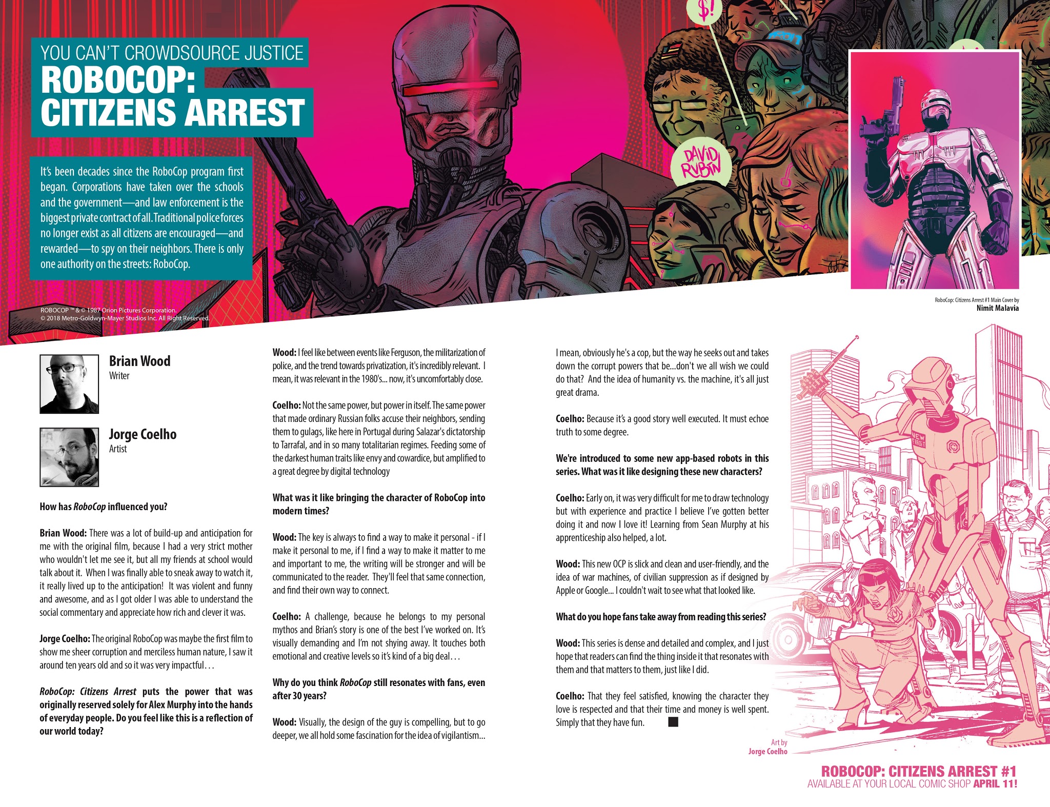 Read online RoboCop: Citizens Arrest comic -  Issue #1 - 26