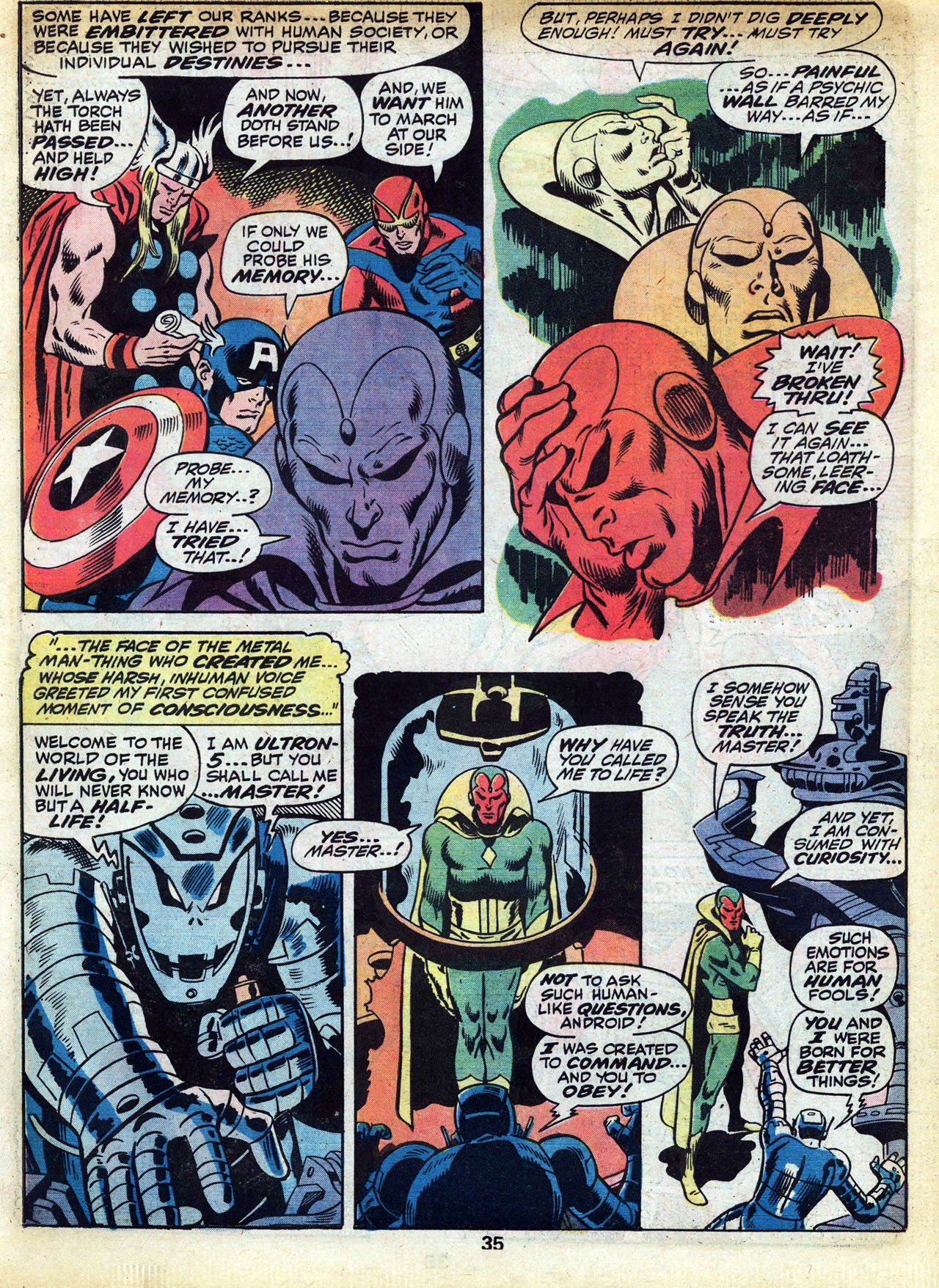 Read online Marvel Treasury Edition comic -  Issue #13 - 35
