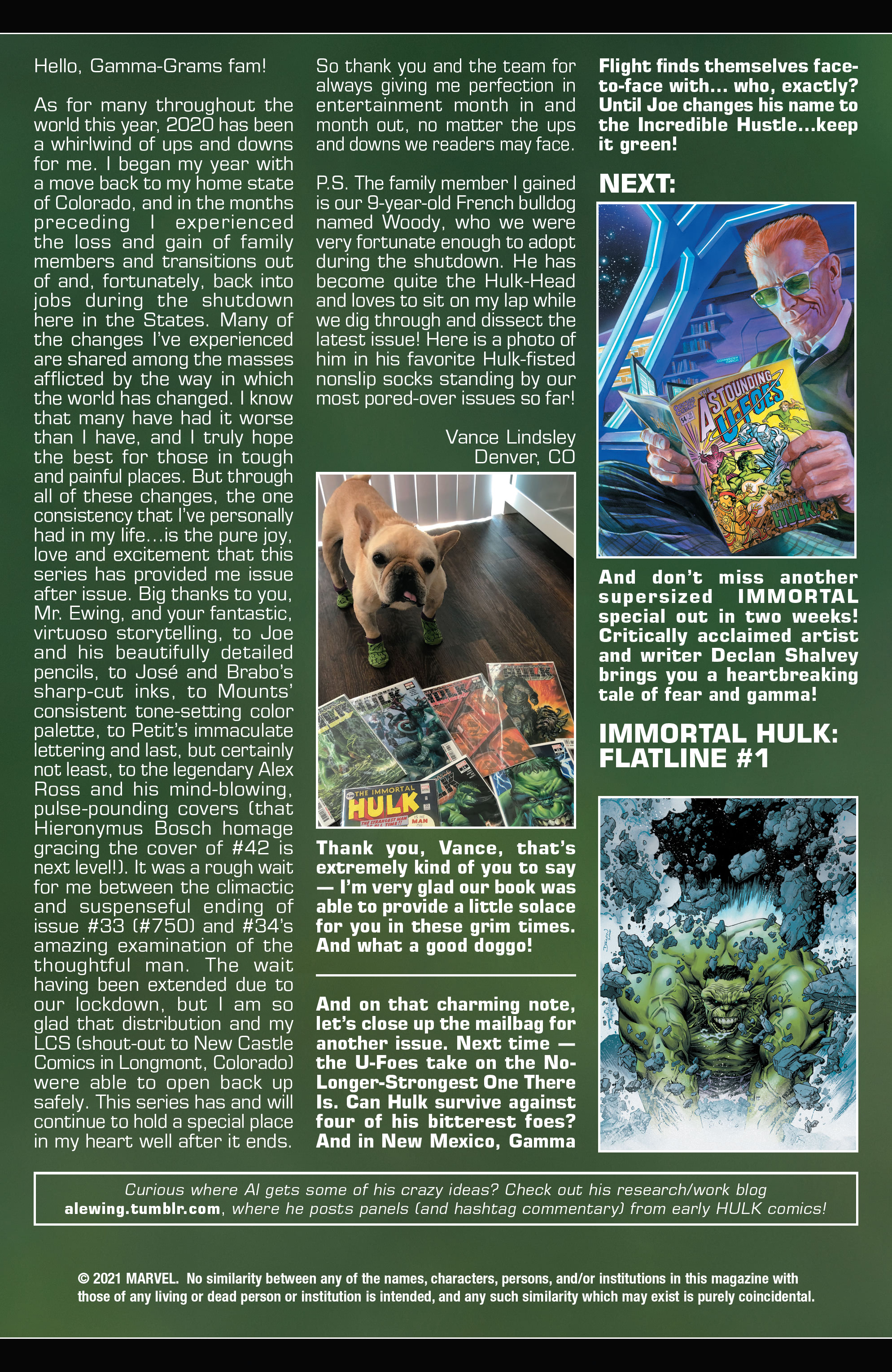 Read online Immortal Hulk comic -  Issue #43 - 22