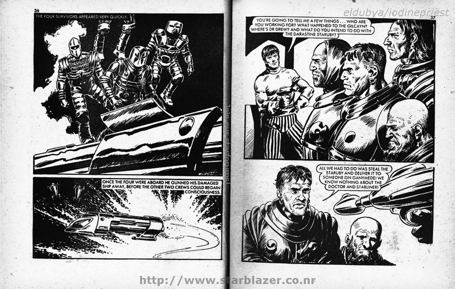 Read online Starblazer comic -  Issue #64 - 20