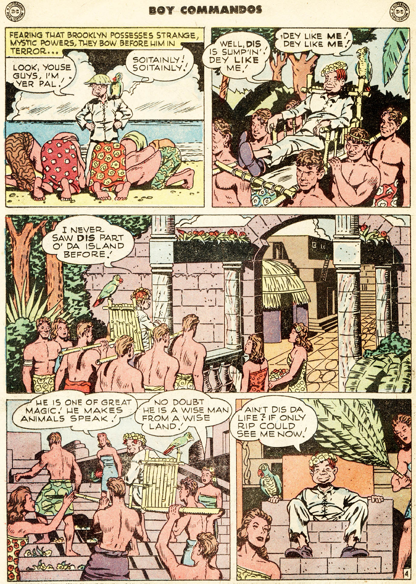 Read online Boy Commandos comic -  Issue #20 - 20