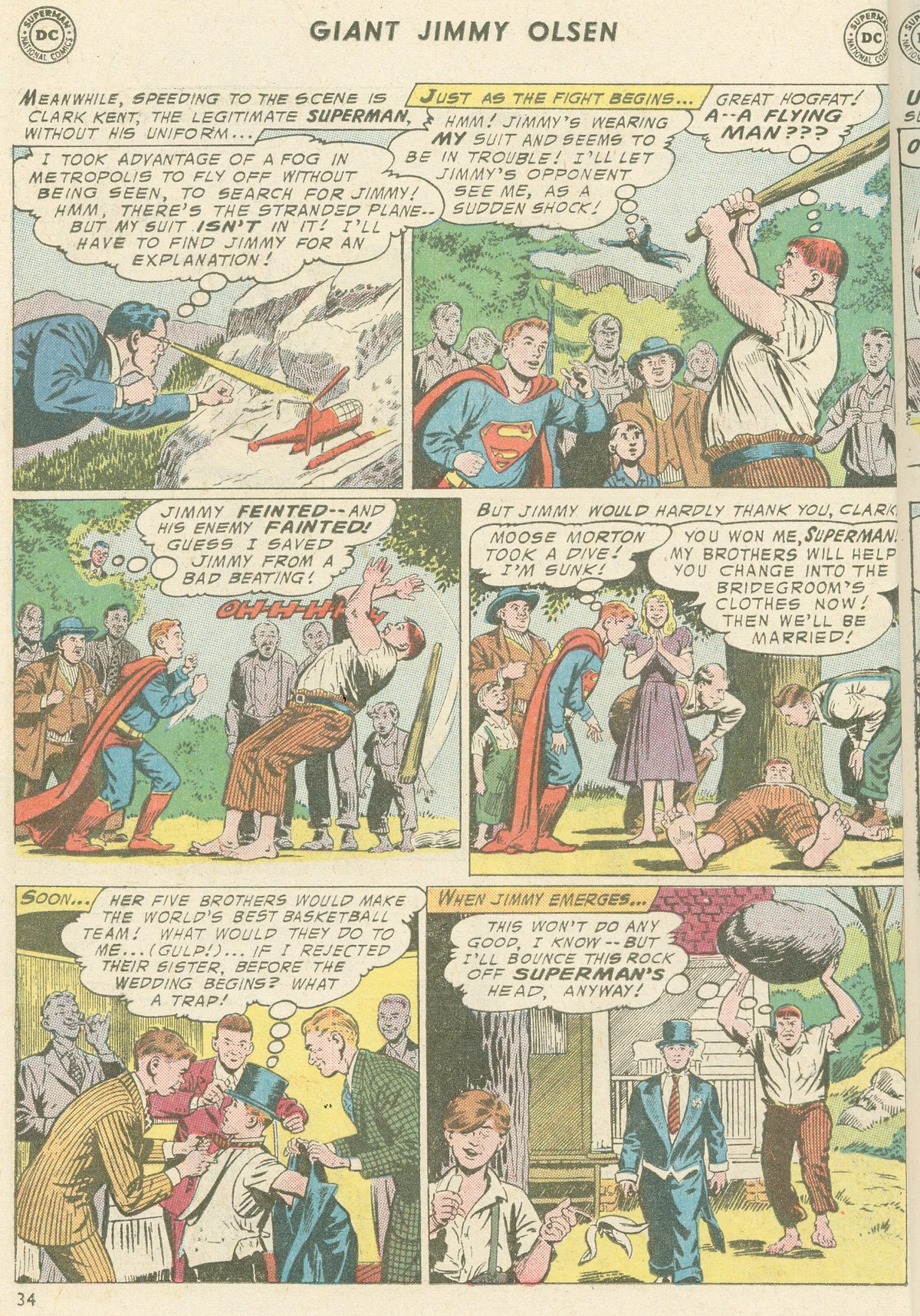 Read online Superman's Pal Jimmy Olsen comic -  Issue #95 - 36