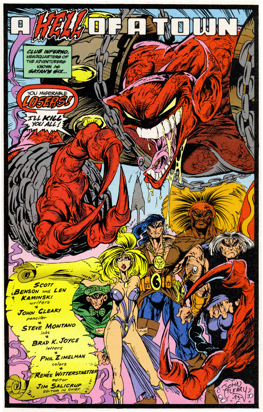 Read online Satan's Six: Hellspawn comic -  Issue #1 - 2