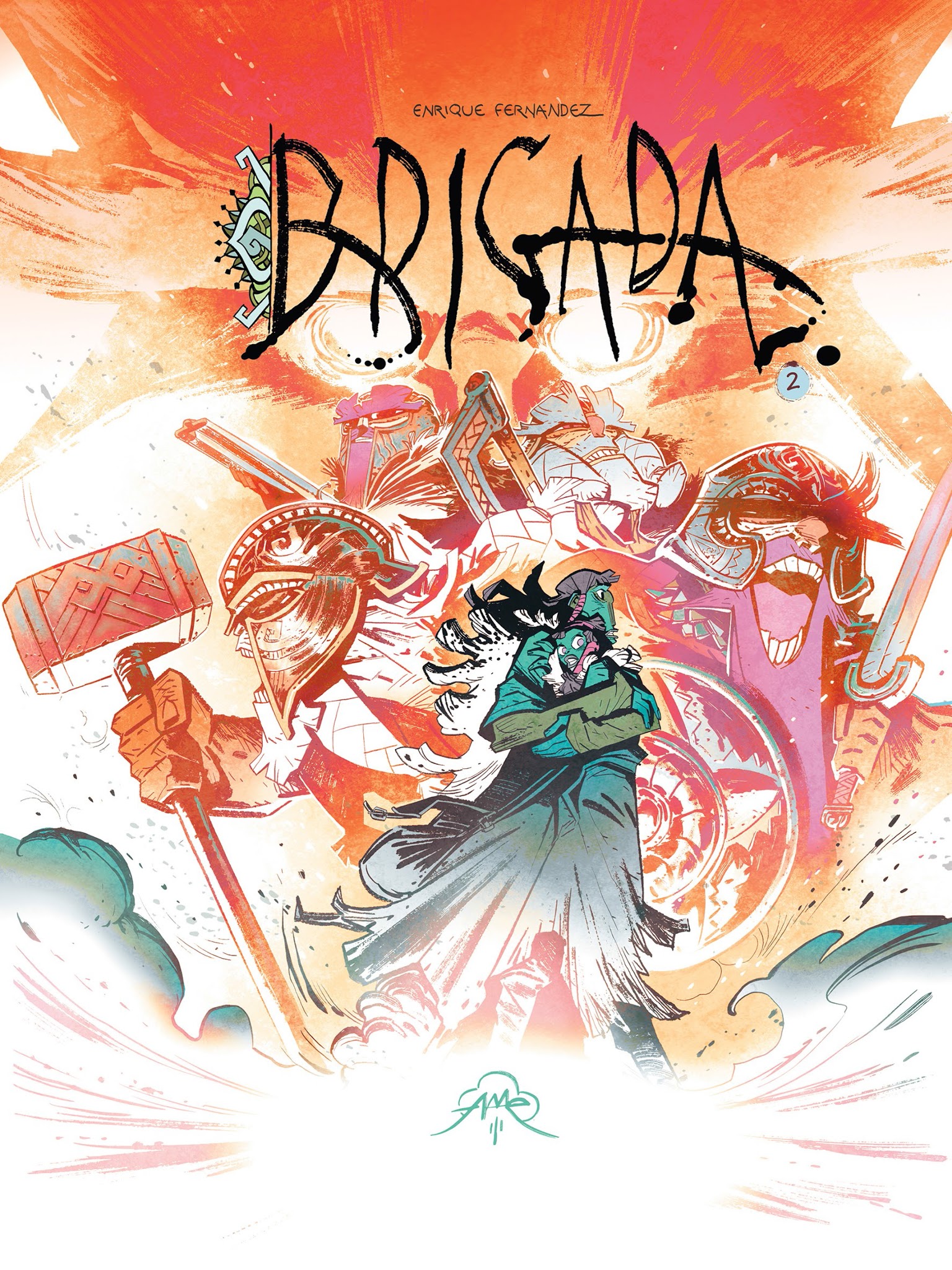 Read online Brigada comic -  Issue #2 - 1