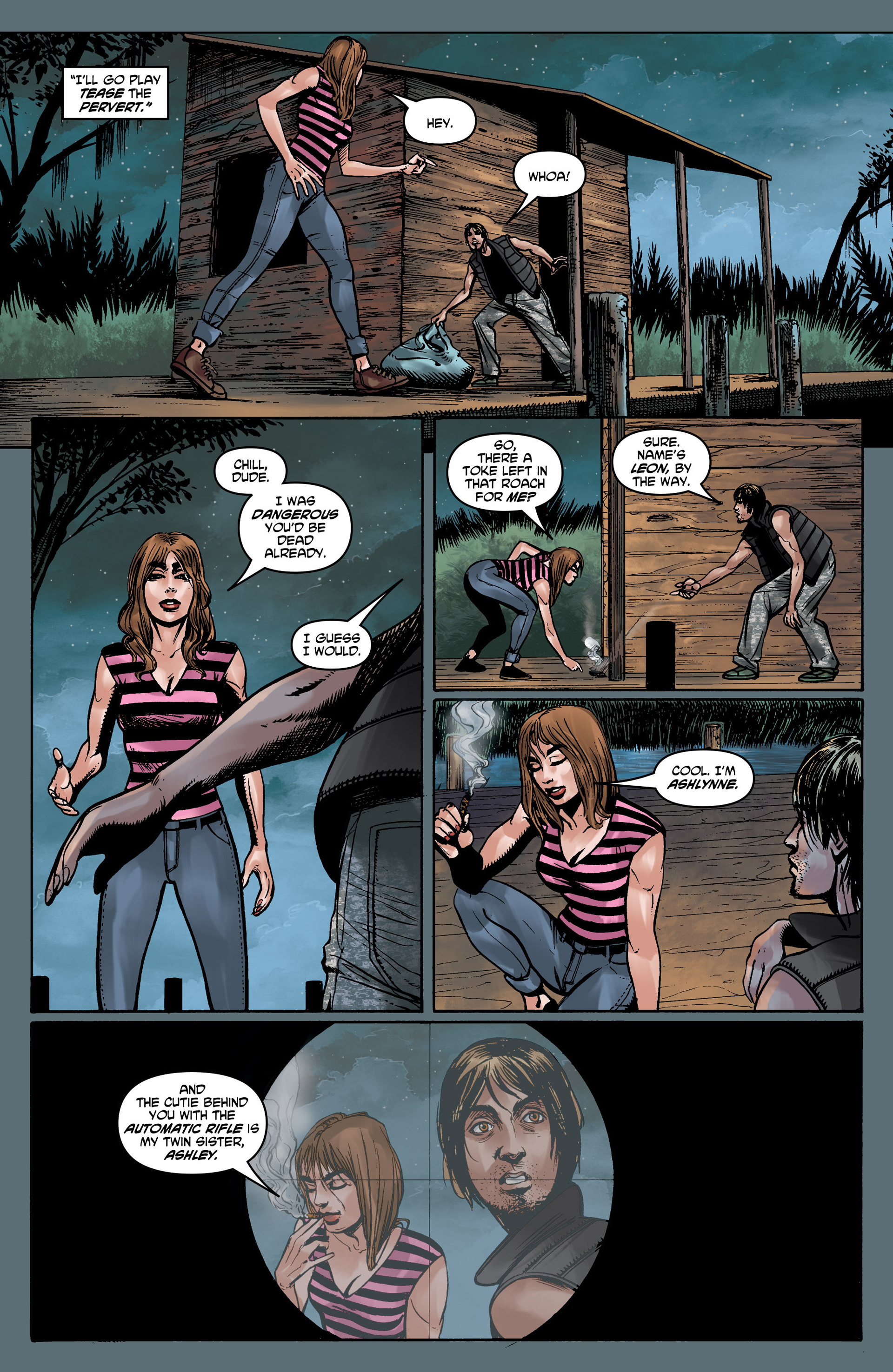 Read online Crossed: Badlands comic -  Issue #6 - 15