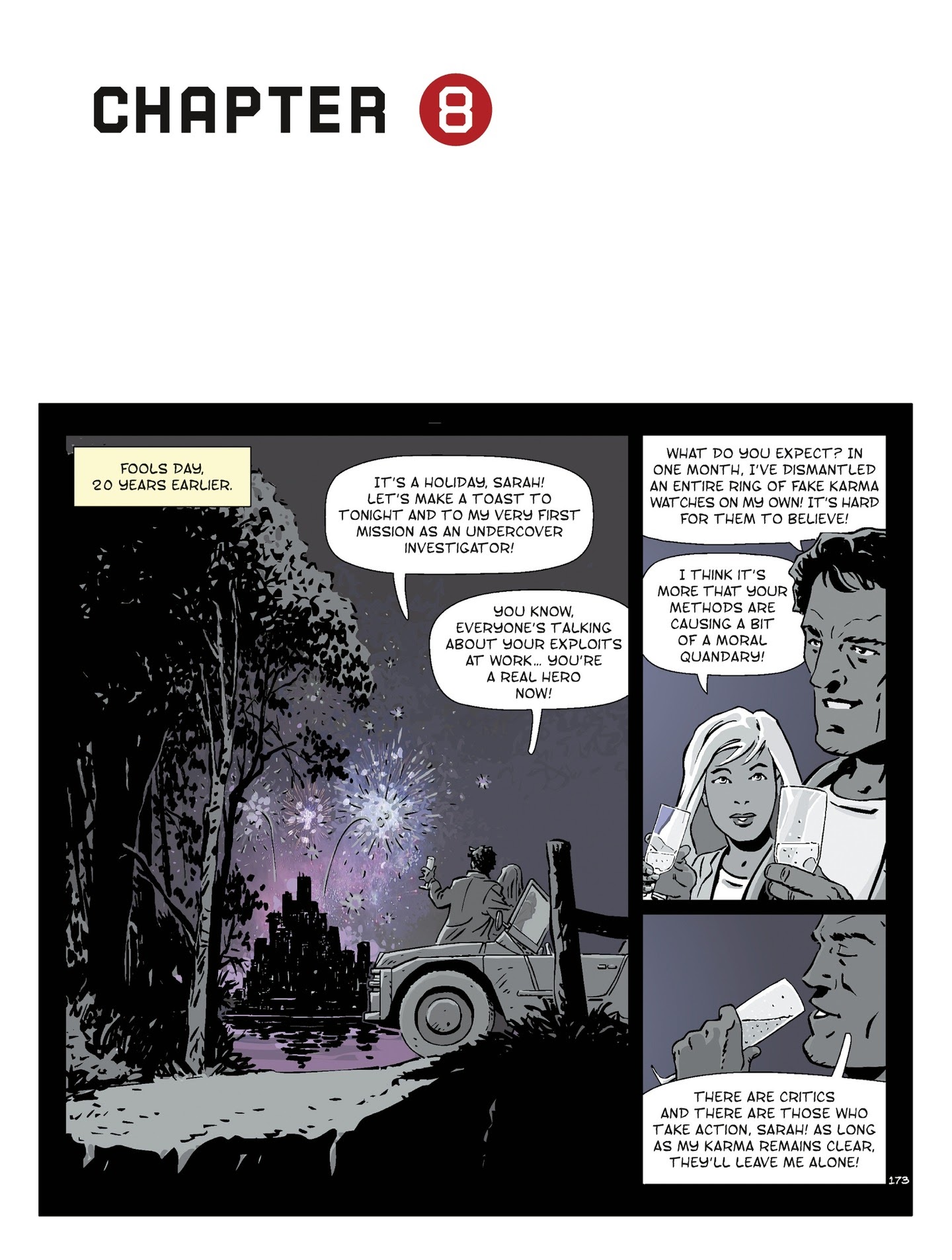 Read online Karma City comic -  Issue #8 - 7