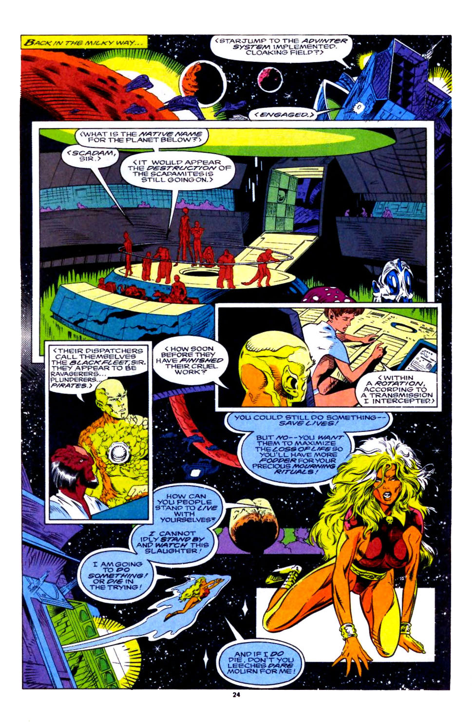 Read online Quasar comic -  Issue #39 - 18