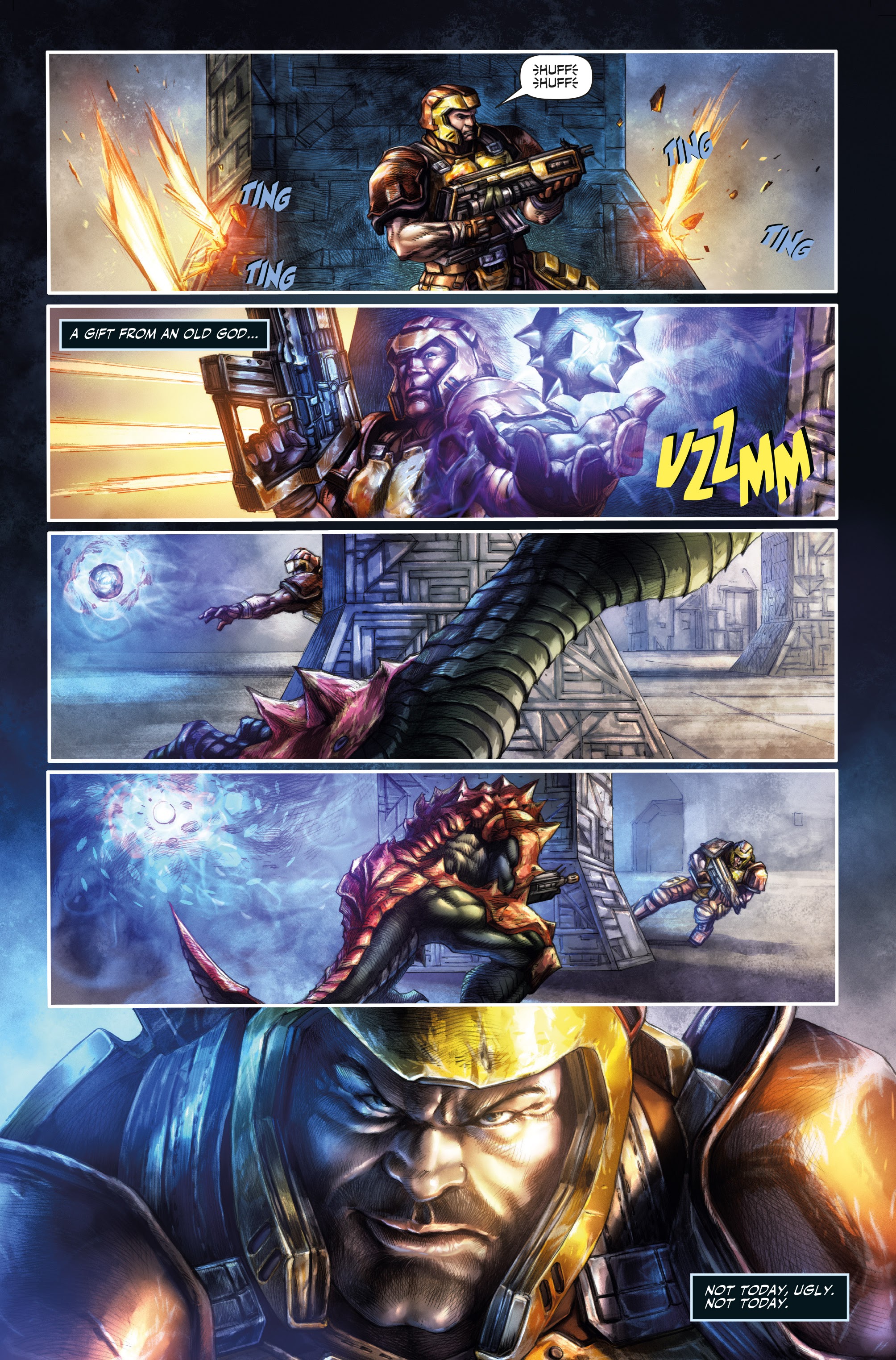 Read online Quake Champions comic -  Issue # TPB - 8