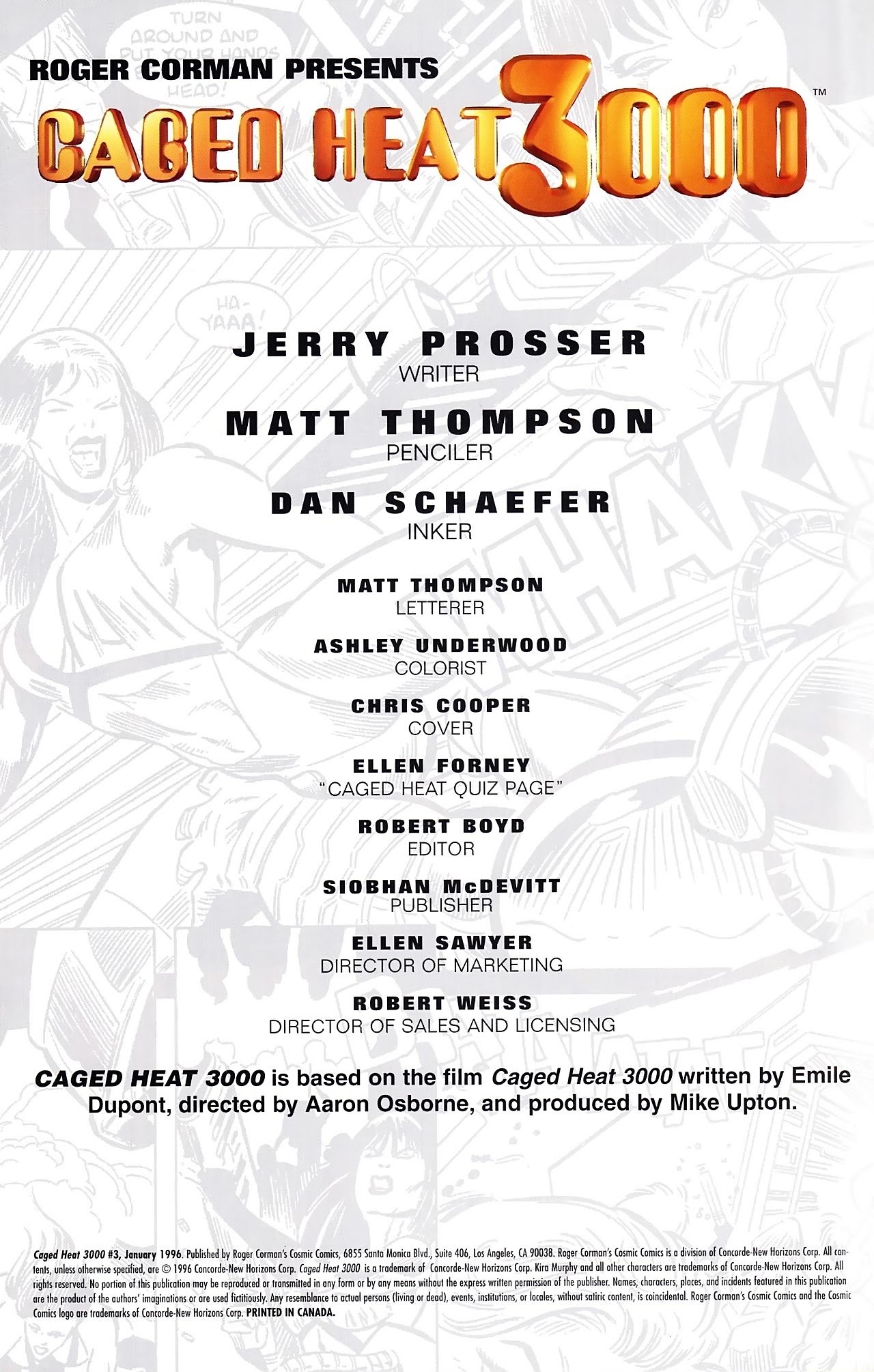 Read online Caged Heat 3000 comic -  Issue #3 - 2