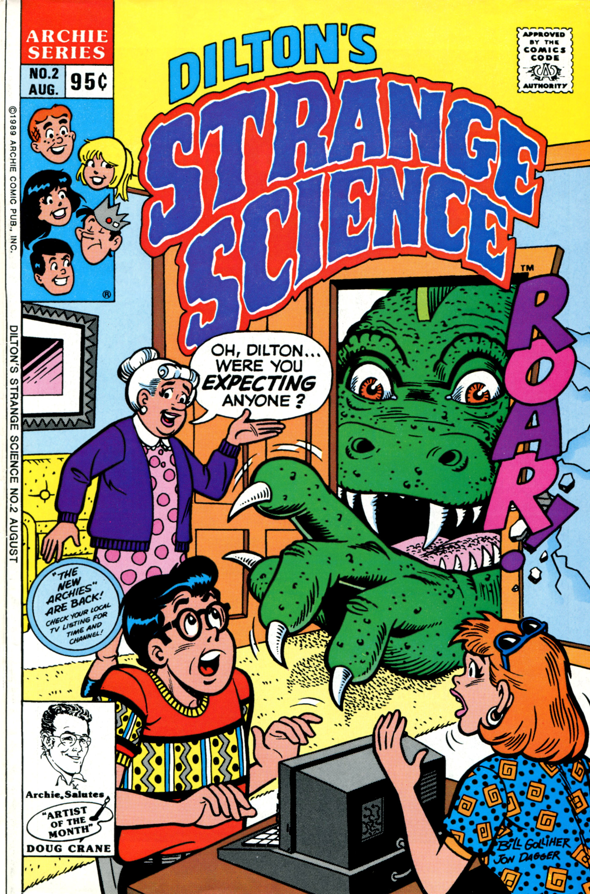 Read online Dilton's Strange Science comic -  Issue #2 - 1