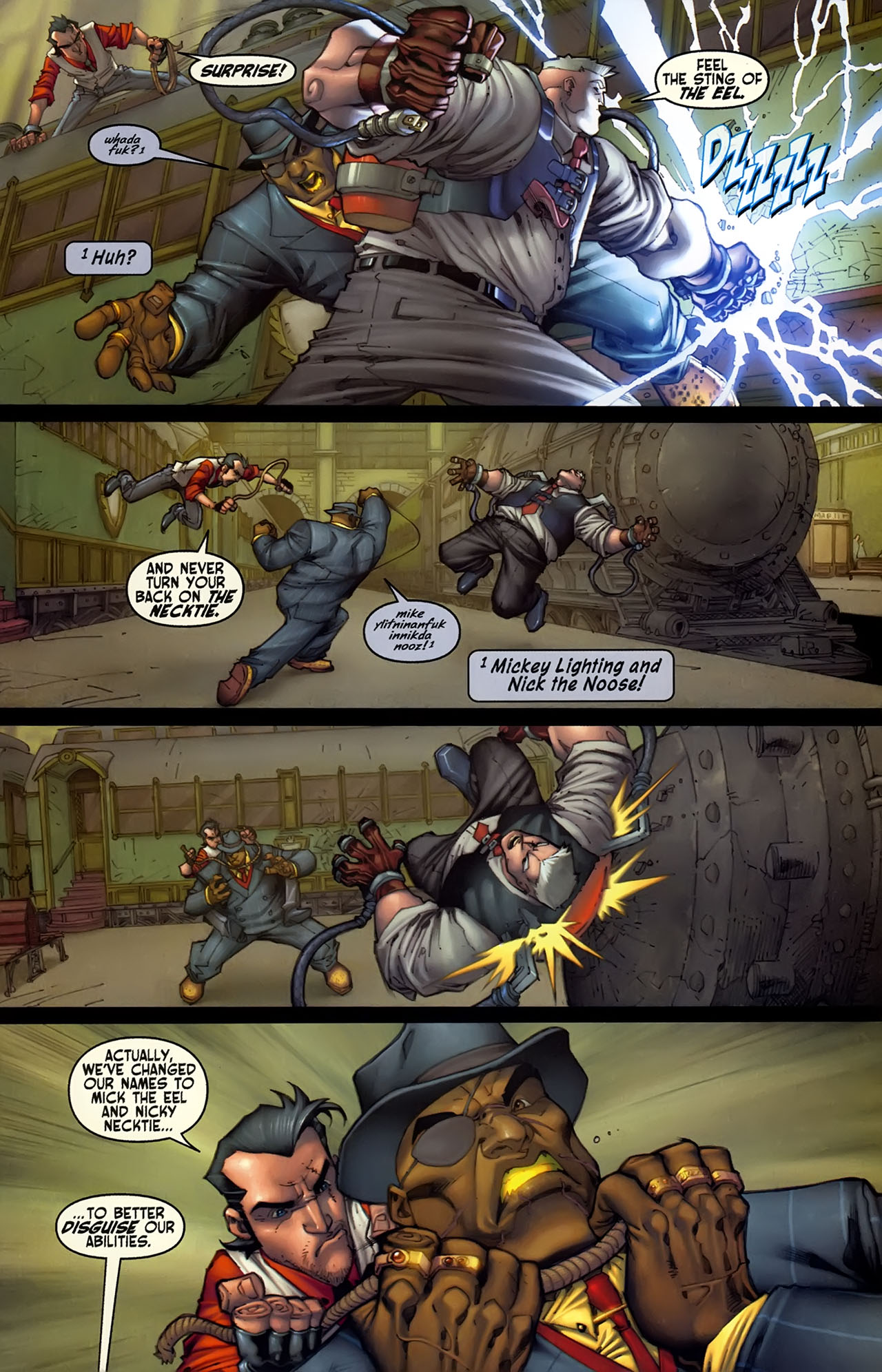 Read online Iron and the Maiden comic -  Issue #4 - 21