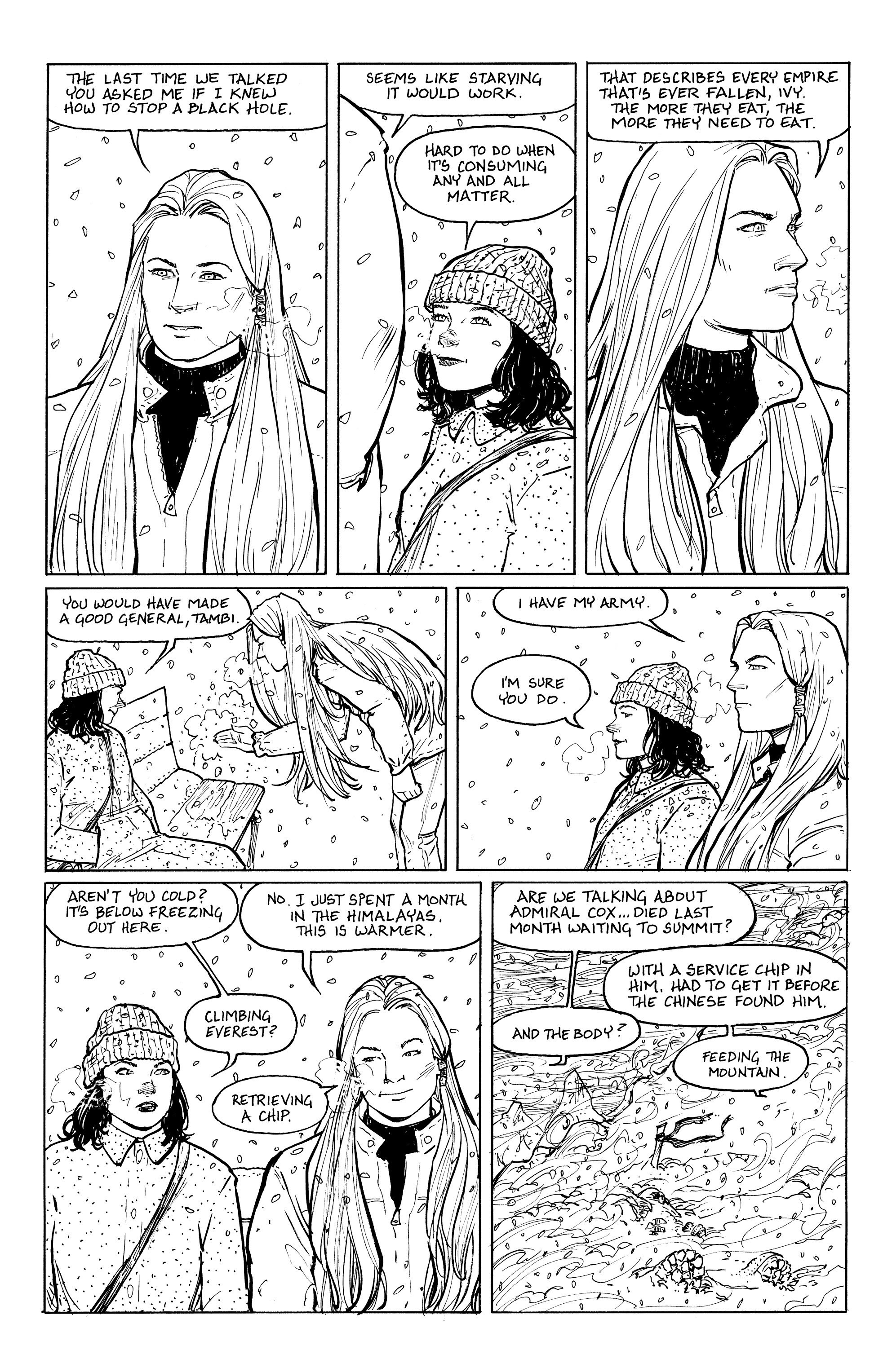 Read online Five Years comic -  Issue #3 - 7