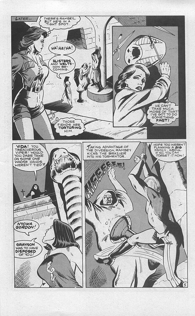 Read online The Further Adventures of Nyoka the Jungle Girl comic -  Issue #3 - 7