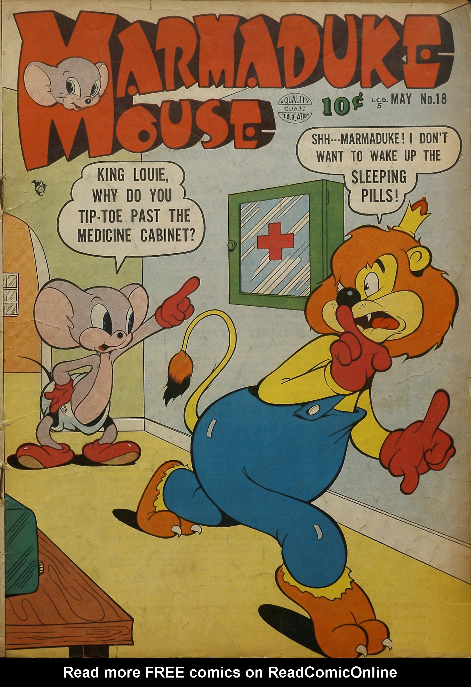Read online Marmaduke Mouse comic -  Issue #18 - 1