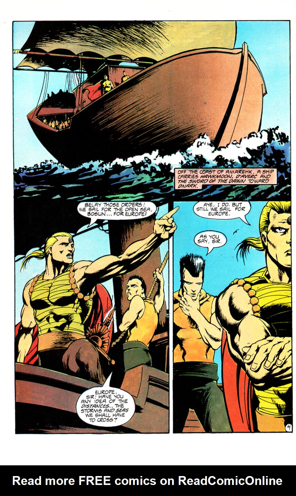 Read online Hawkmoon: The Runestaff comic -  Issue #1 - 6