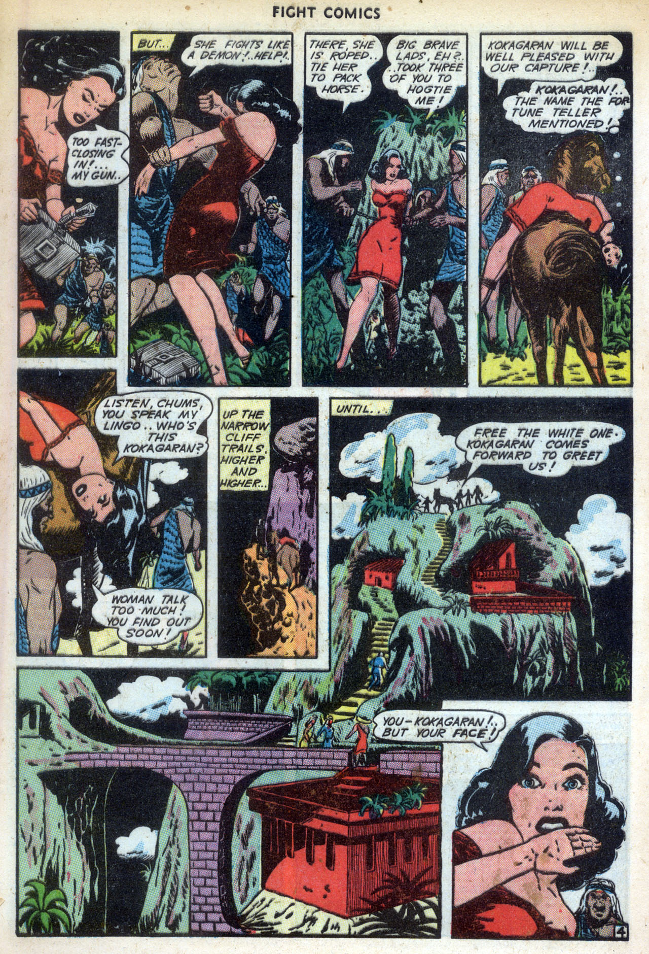 Read online Fight Comics comic -  Issue #34 - 45