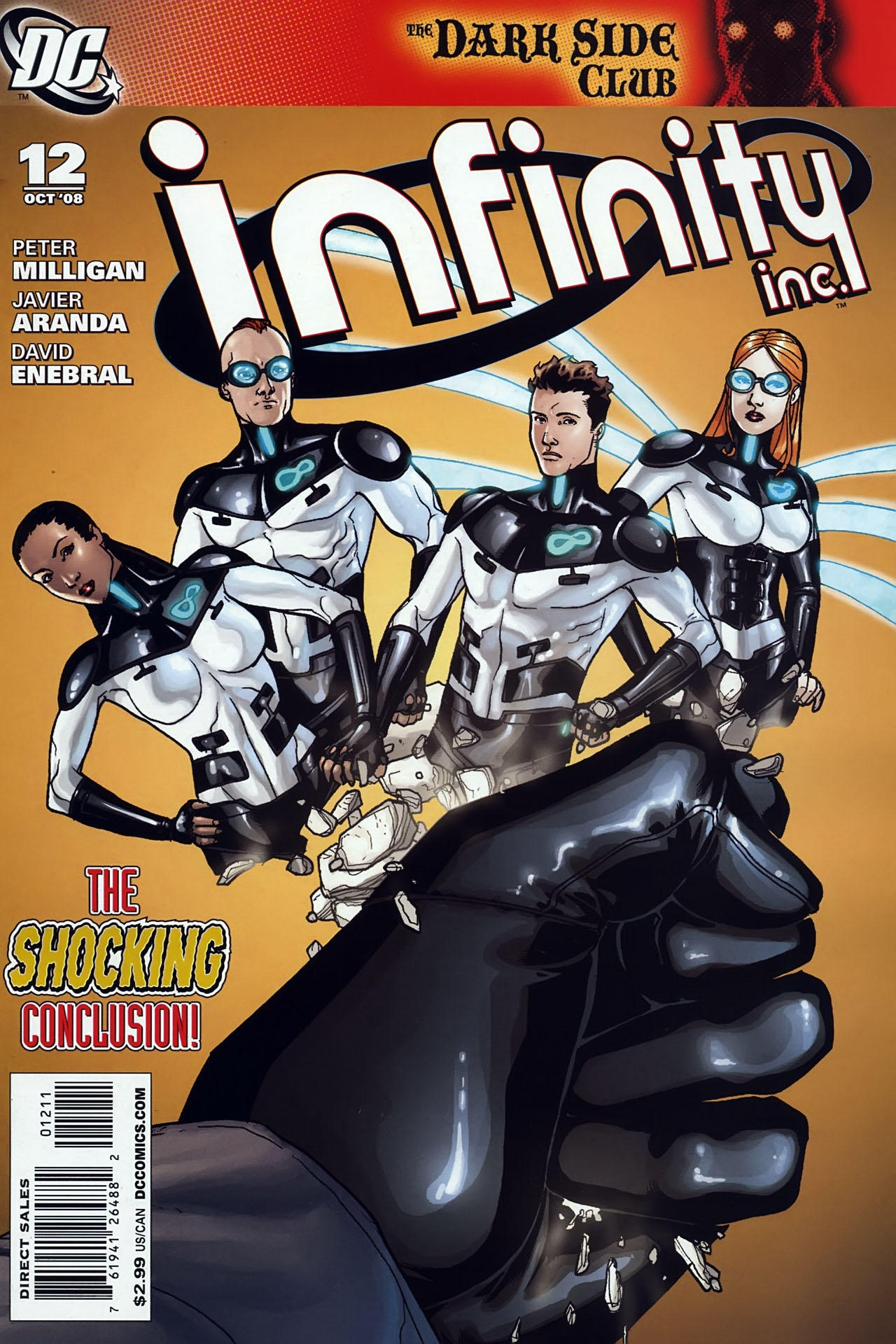 Read online Infinity Inc. (2007) comic -  Issue #12 - 1