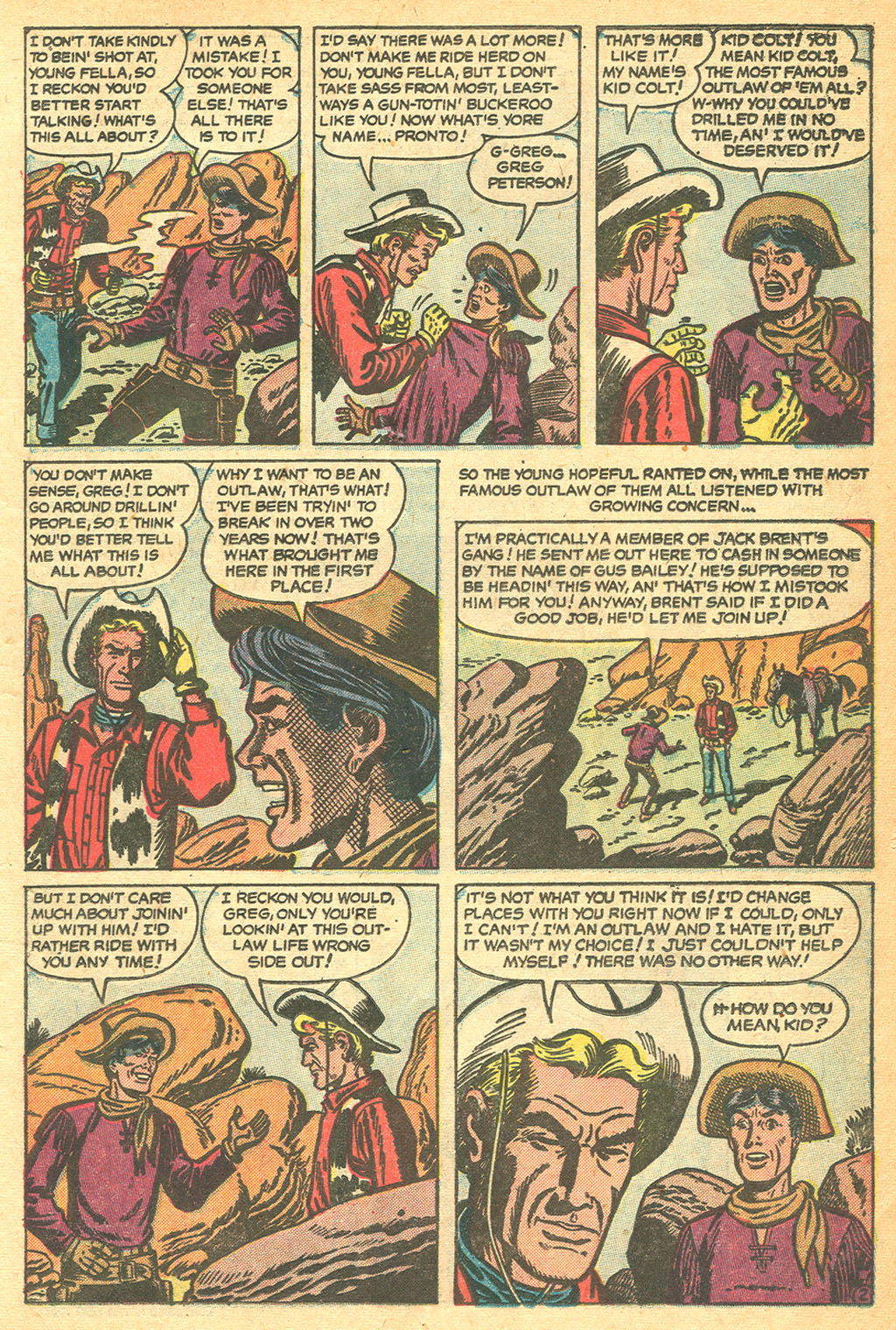 Read online Kid Colt Outlaw comic -  Issue #39 - 11