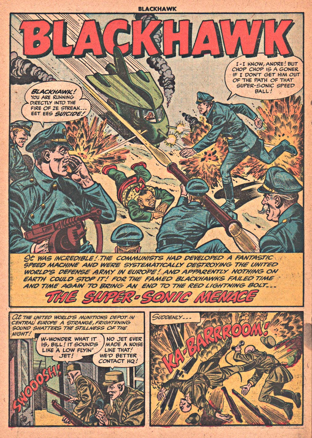 Read online Blackhawk (1957) comic -  Issue #85 - 26