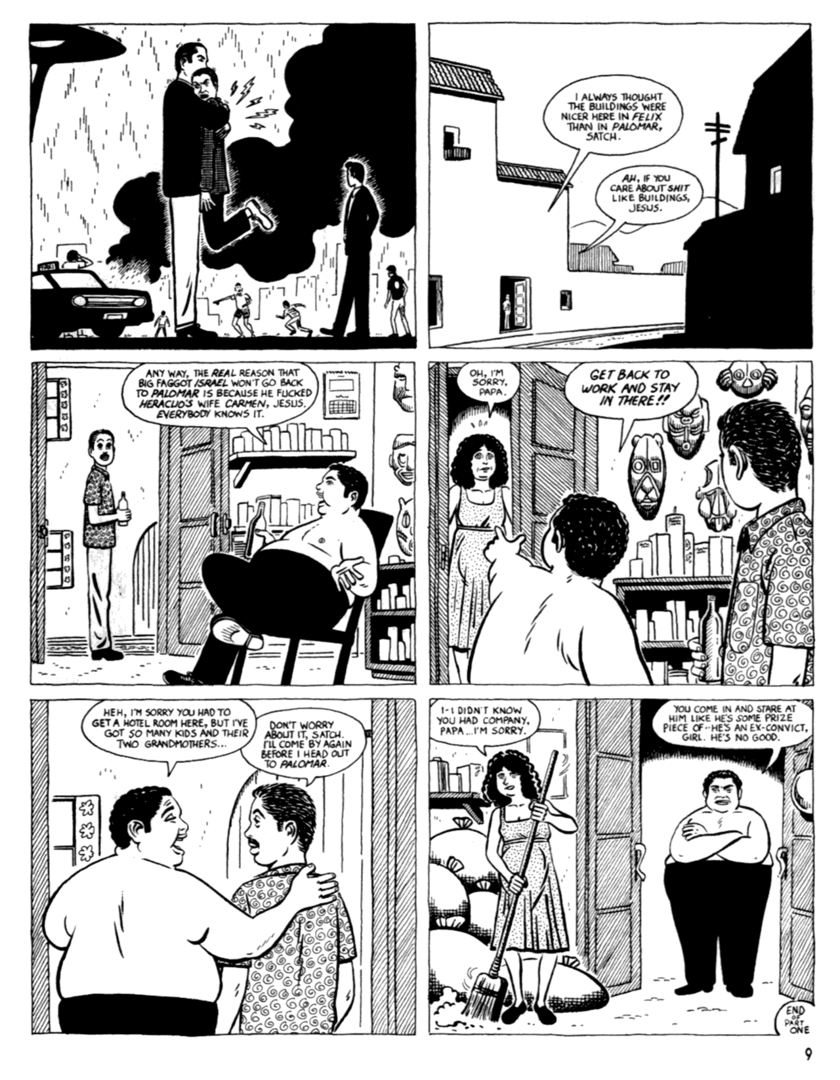 Read online Love and Rockets (1982) comic -  Issue #42 - 11