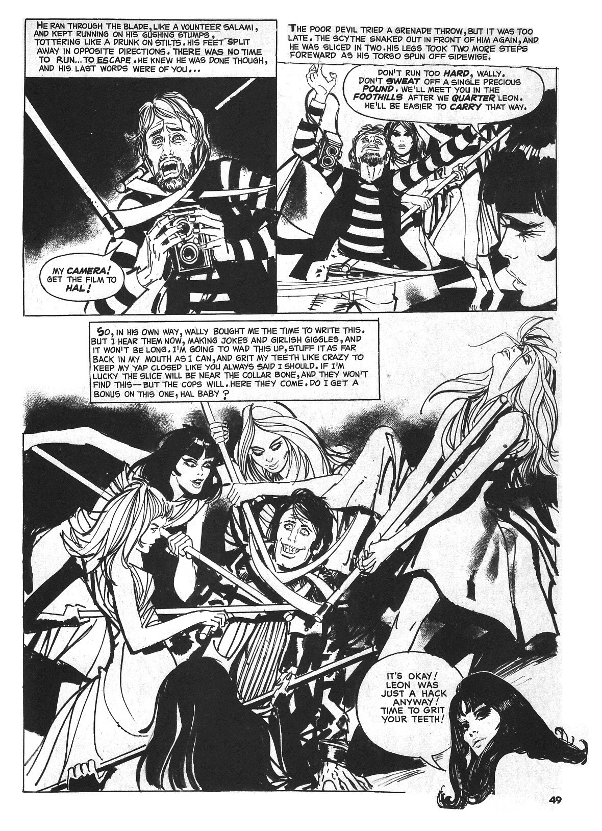 Read online Vampirella (1969) comic -  Issue #17 - 49