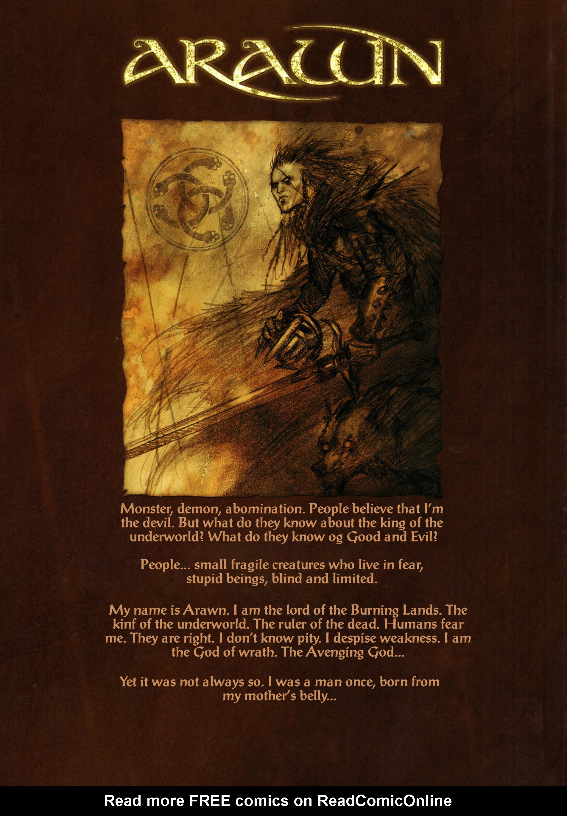 Read online Arawn comic -  Issue #1 - 50