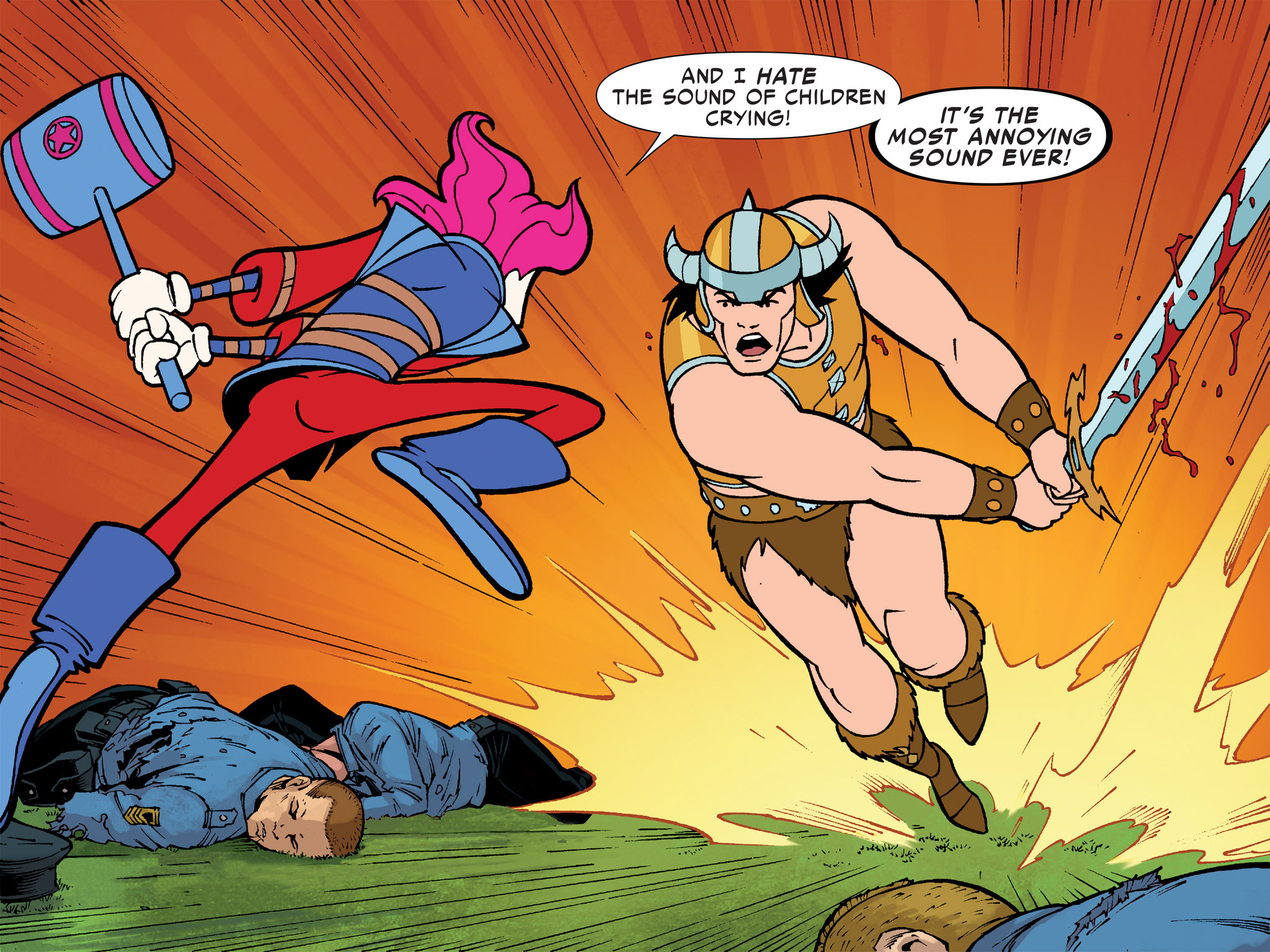 Read online Slapstick Infinite Comic comic -  Issue #2 - 14