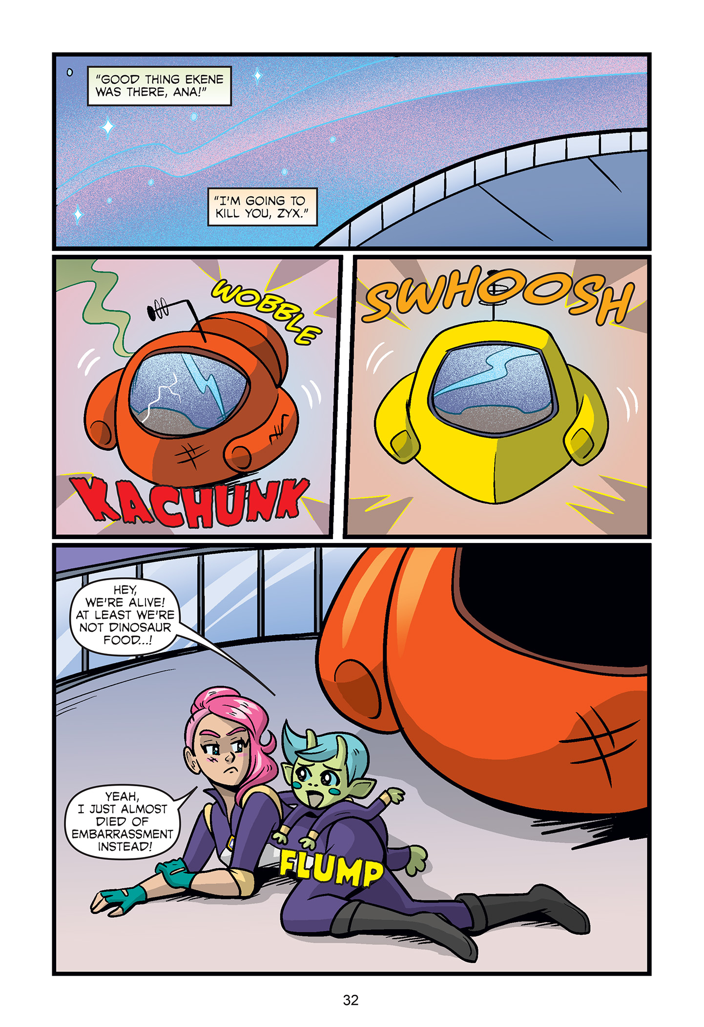 Read online Ana and the Cosmic Race comic -  Issue # TPB - 34