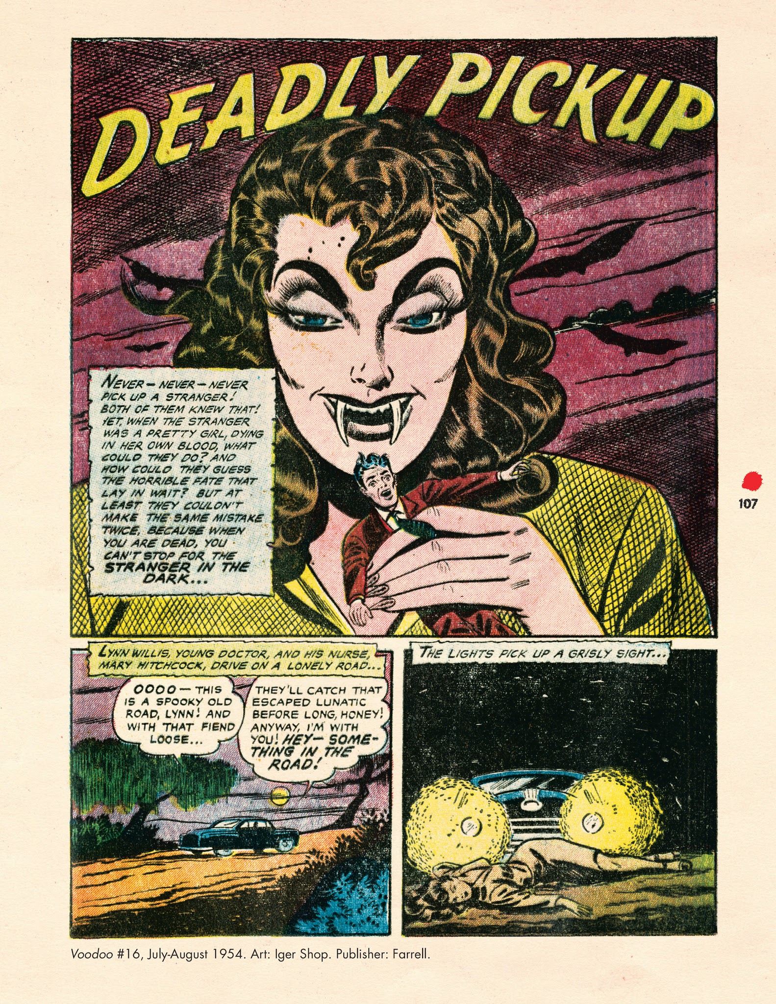 Read online Chilling Archives of Horror Comics comic -  Issue # TPB 9 - 108
