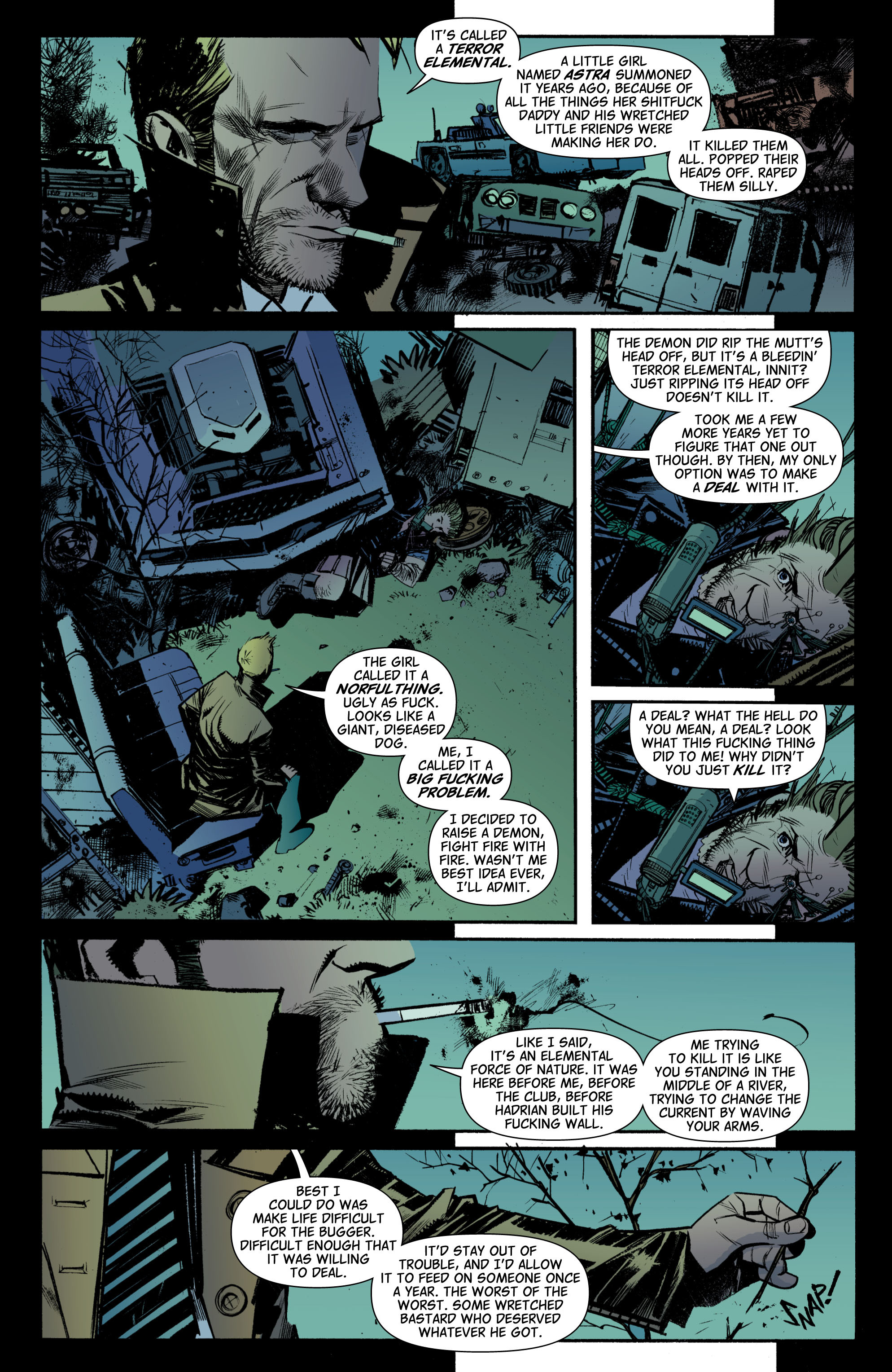 Read online Hellblazer comic -  Issue #246 - 20