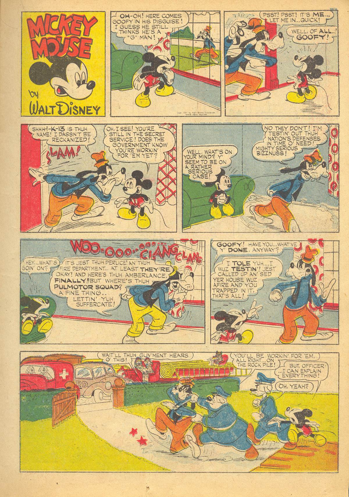 Read online Walt Disney's Comics and Stories comic -  Issue #53 - 21