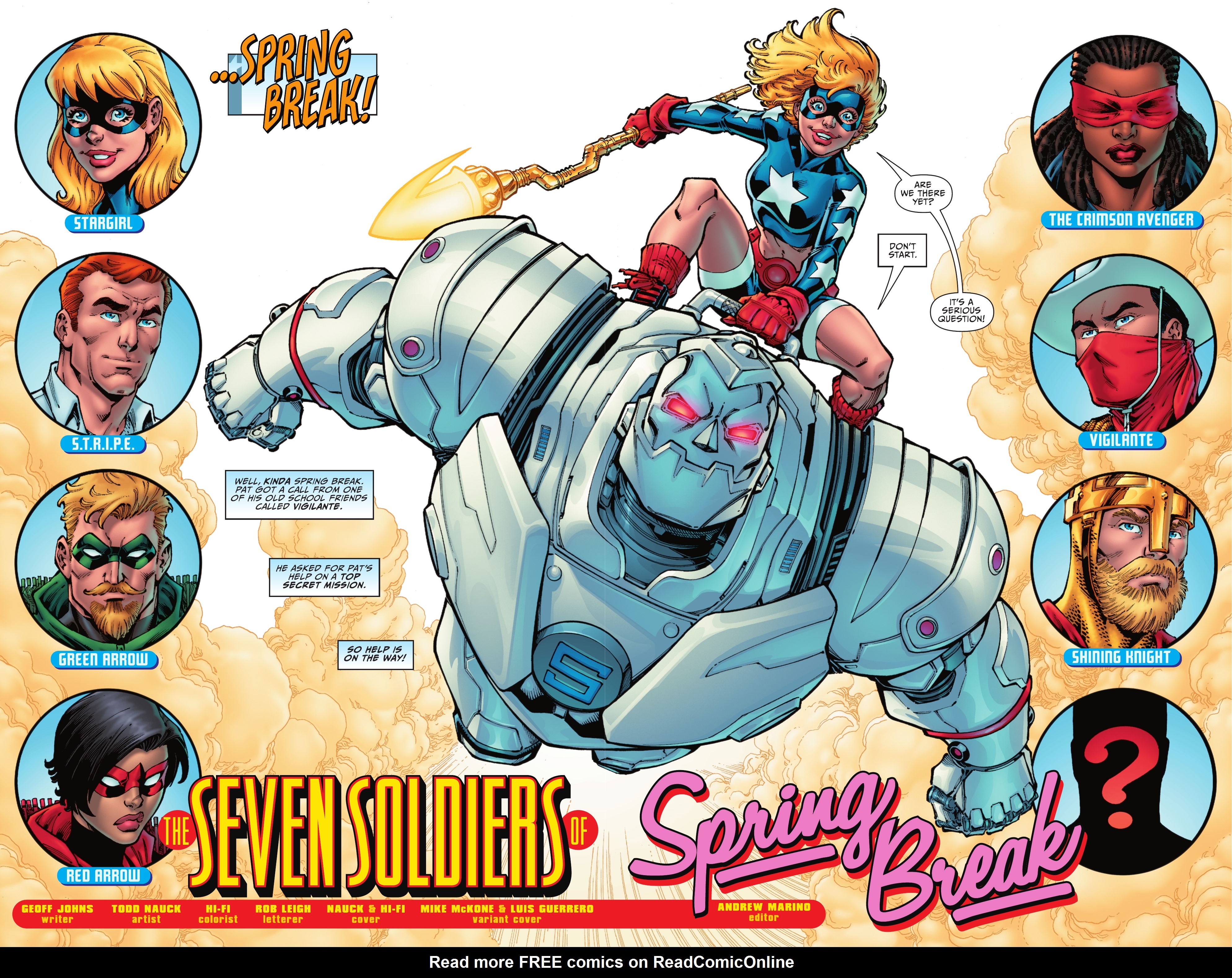 Read online Stargirl Spring Break Special comic -  Issue # Full - 8