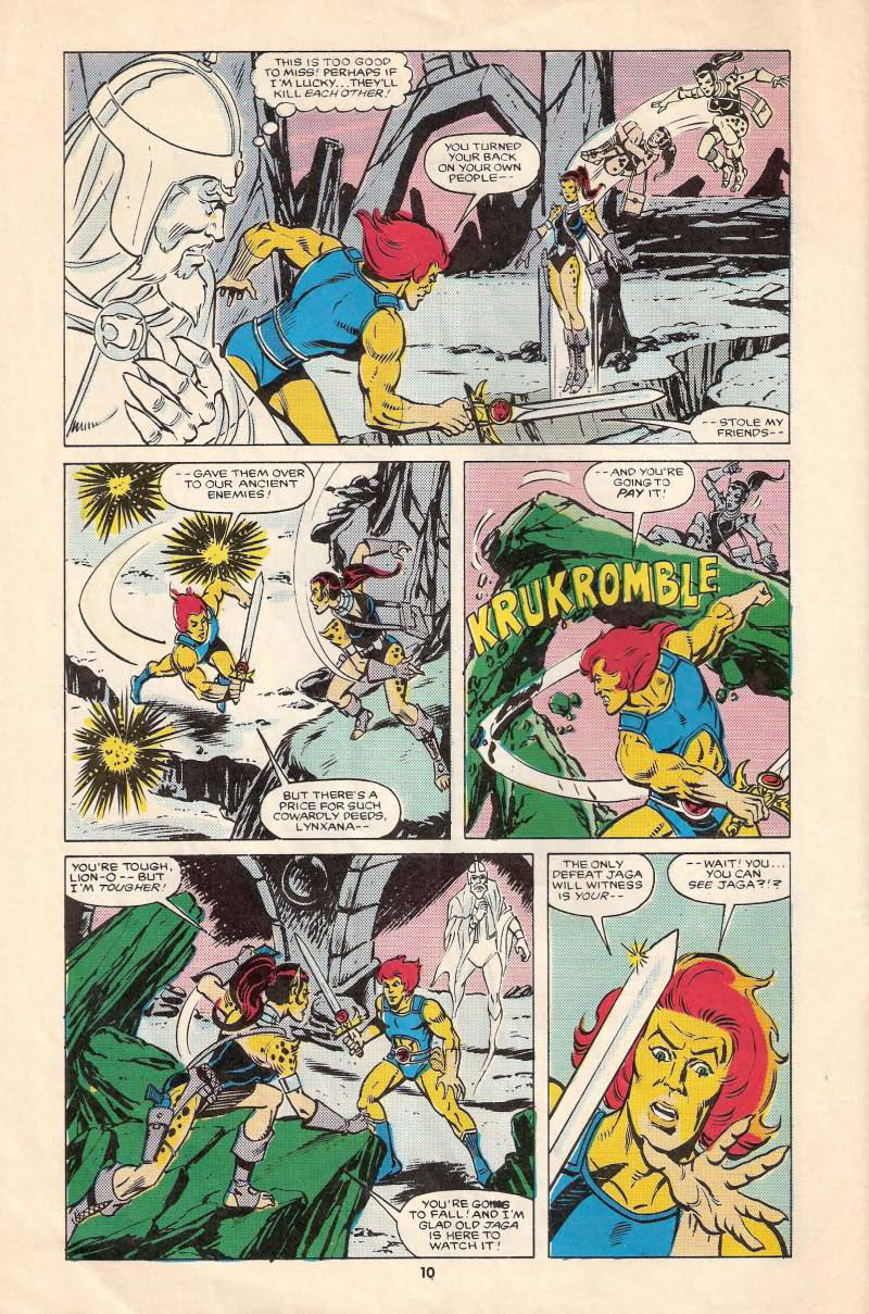 Read online ThunderCats (1987) comic -  Issue #4 - 9