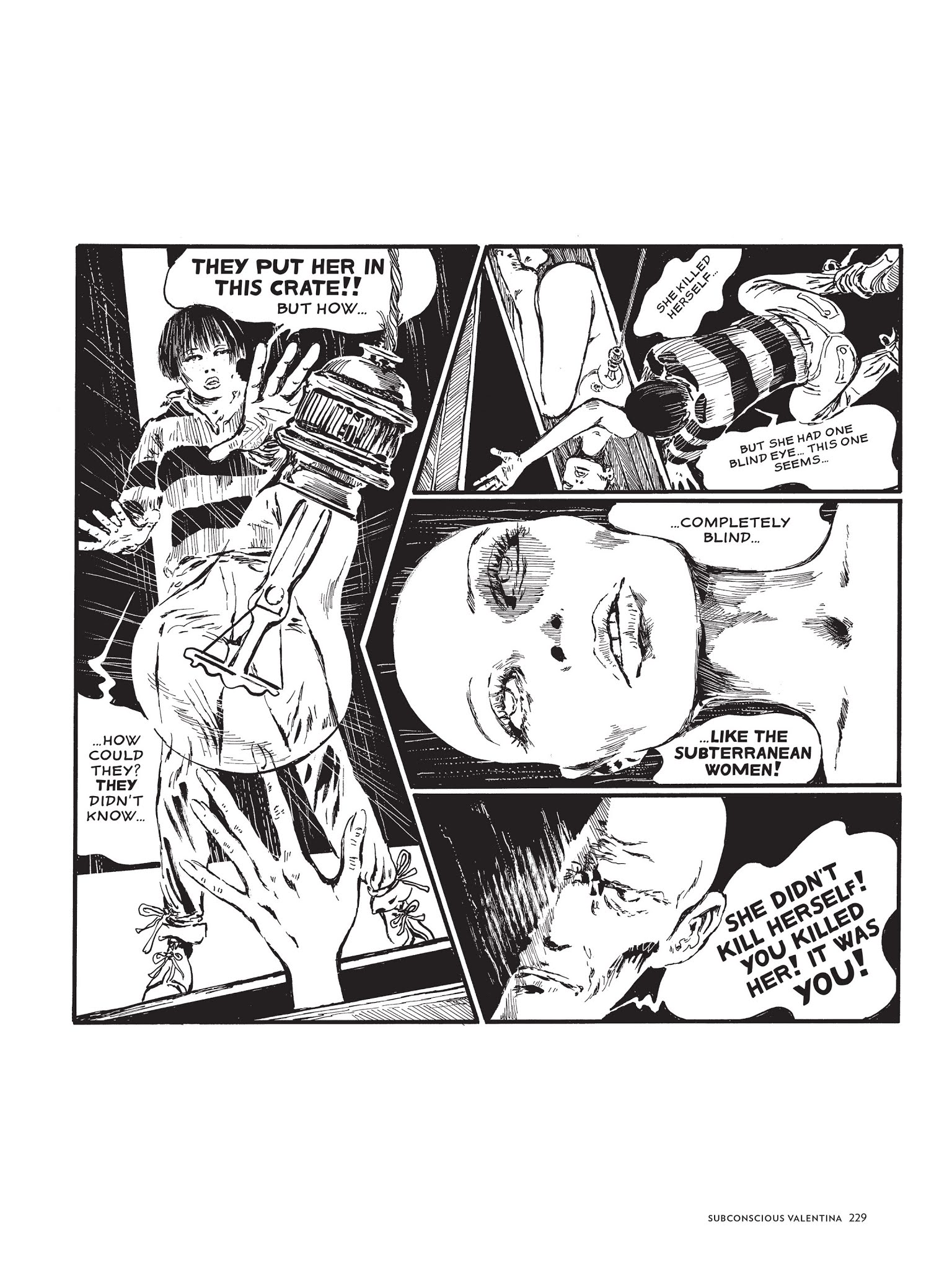 Read online The Complete Crepax comic -  Issue # TPB 1 - 219