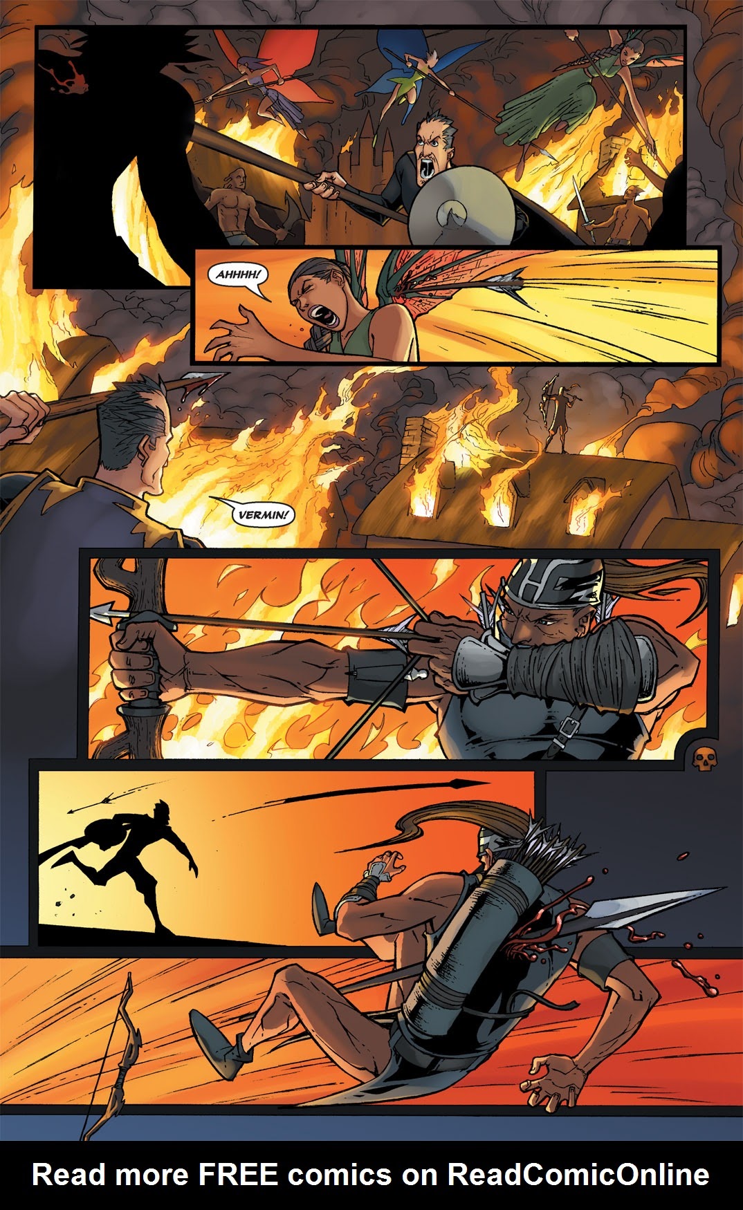 Read online Michael Turner's Soulfire: Shadow Magic comic -  Issue #5 - 6