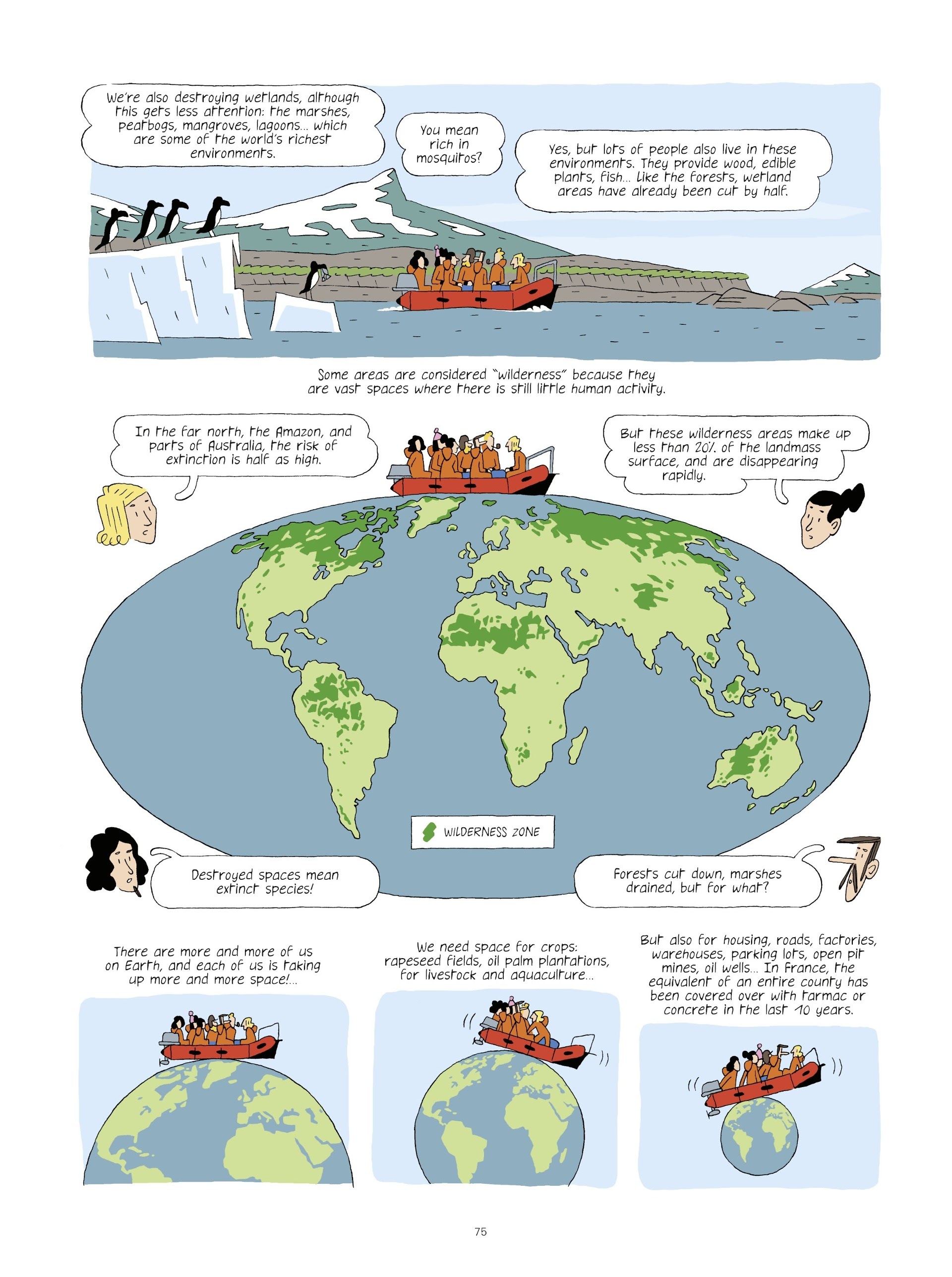 Read online Extinctions: Twilight of the Species comic -  Issue # TPB - 75