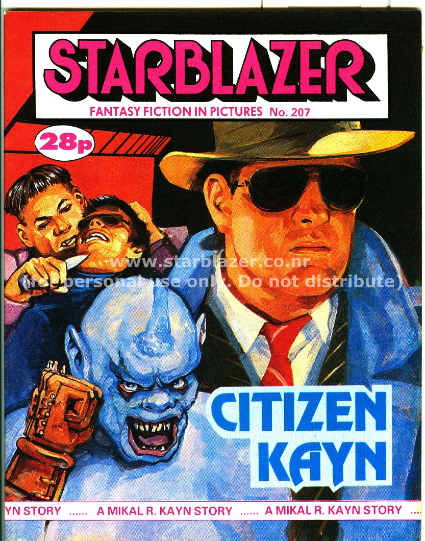Read online Starblazer comic -  Issue #207 - 2