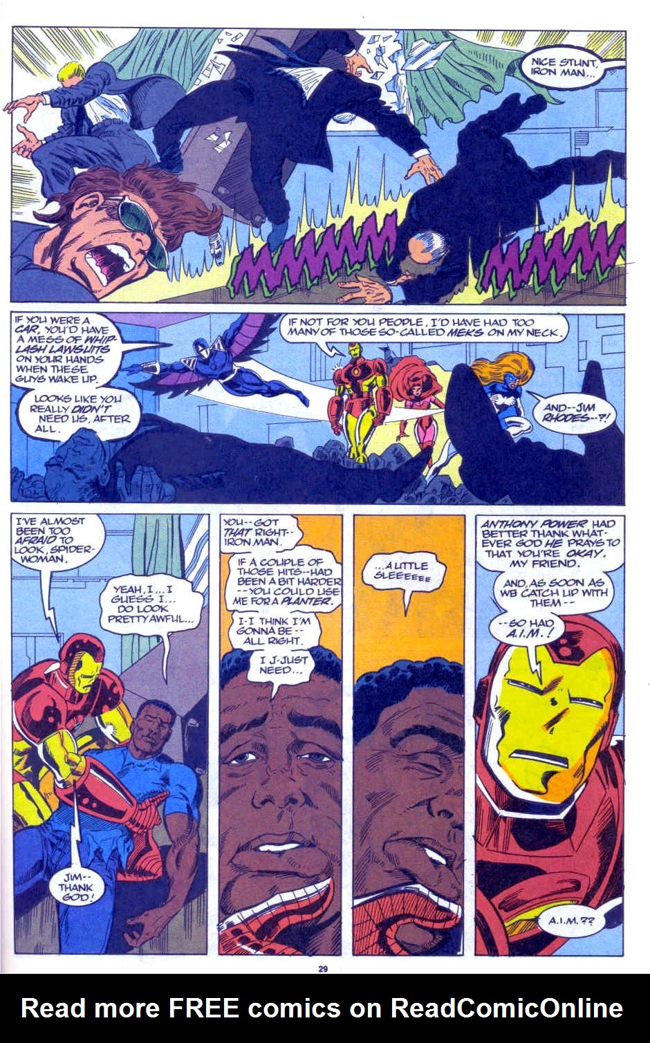 Read online Avengers West Coast (1989) comic -  Issue # Annual 7 - 25