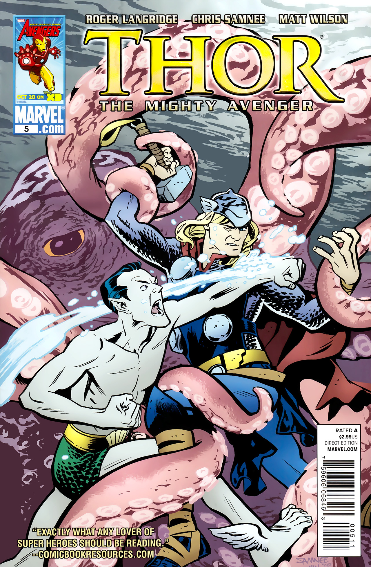 Read online Thor the Mighty Avenger comic -  Issue #5 - 1