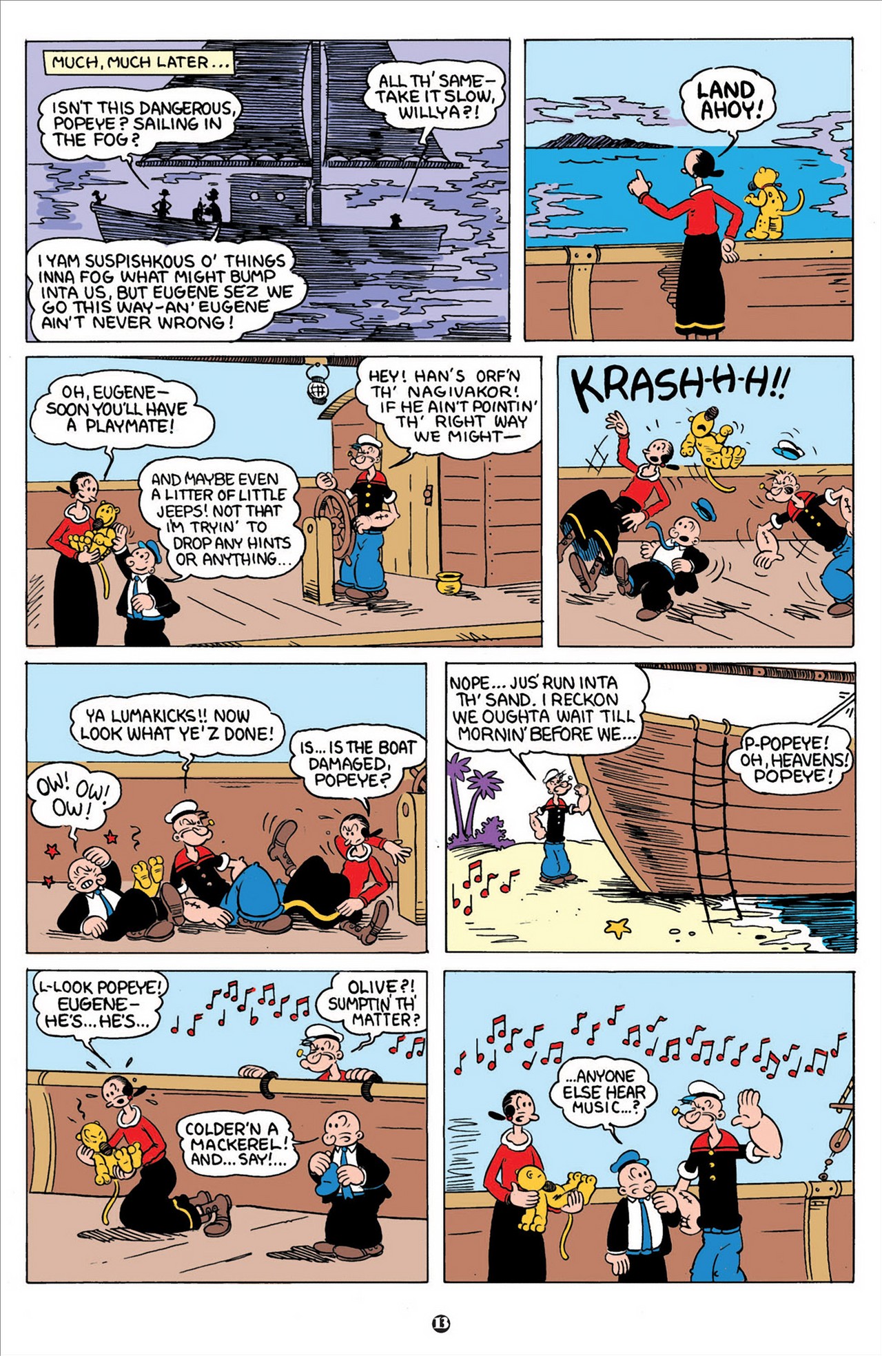 Read online Popeye (2012) comic -  Issue #1 - 15