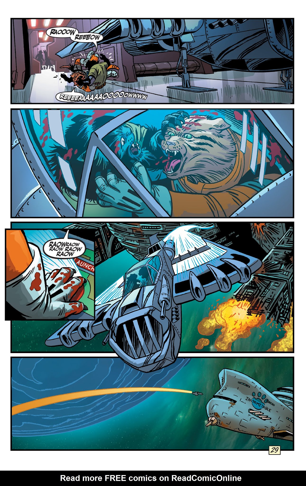 Read online Captain Ginger comic -  Issue #1 - 31