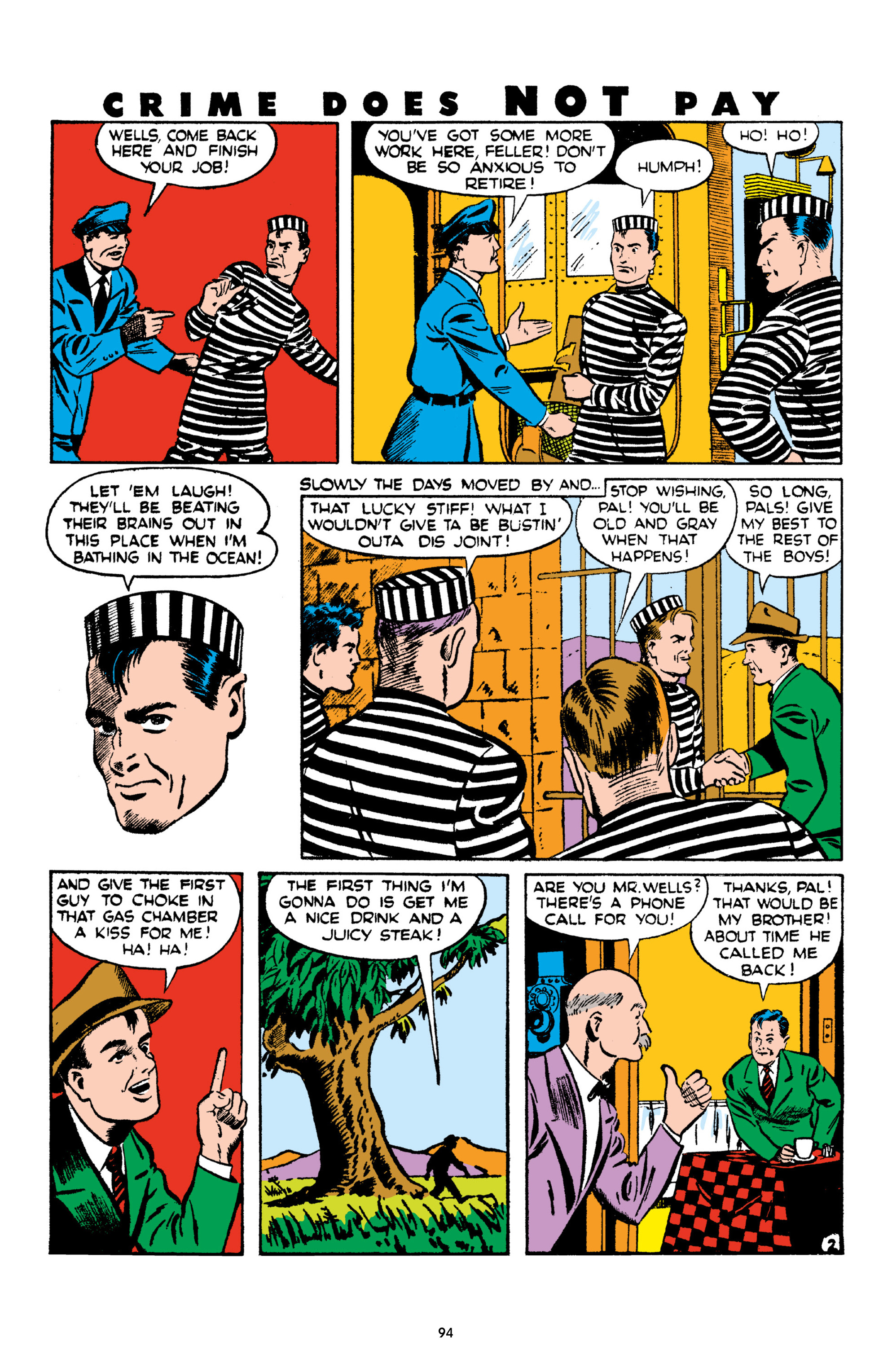Read online Crime Does Not Pay Archives comic -  Issue # TPB 4 (Part 1) - 94