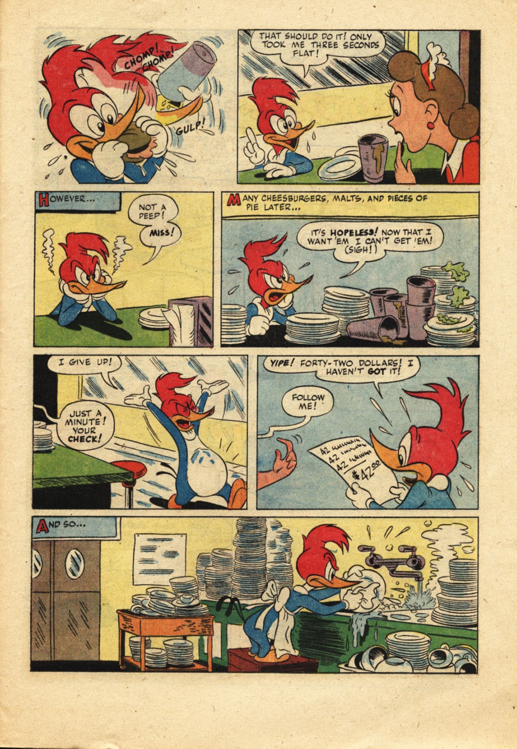 Read online Walter Lantz Woody Woodpecker (1952) comic -  Issue #21 - 25