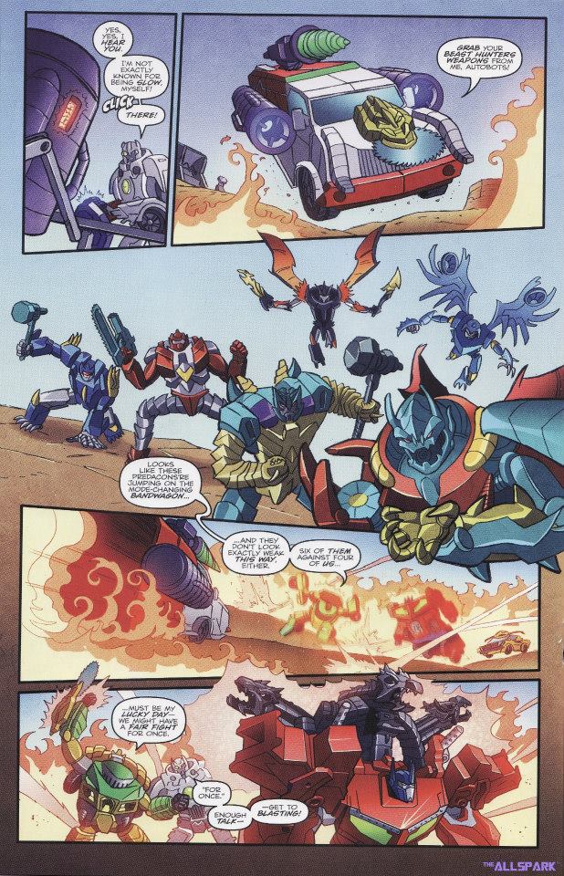 Read online Transformers Prime: Beast Hunters Special comic -  Issue # Full - 8