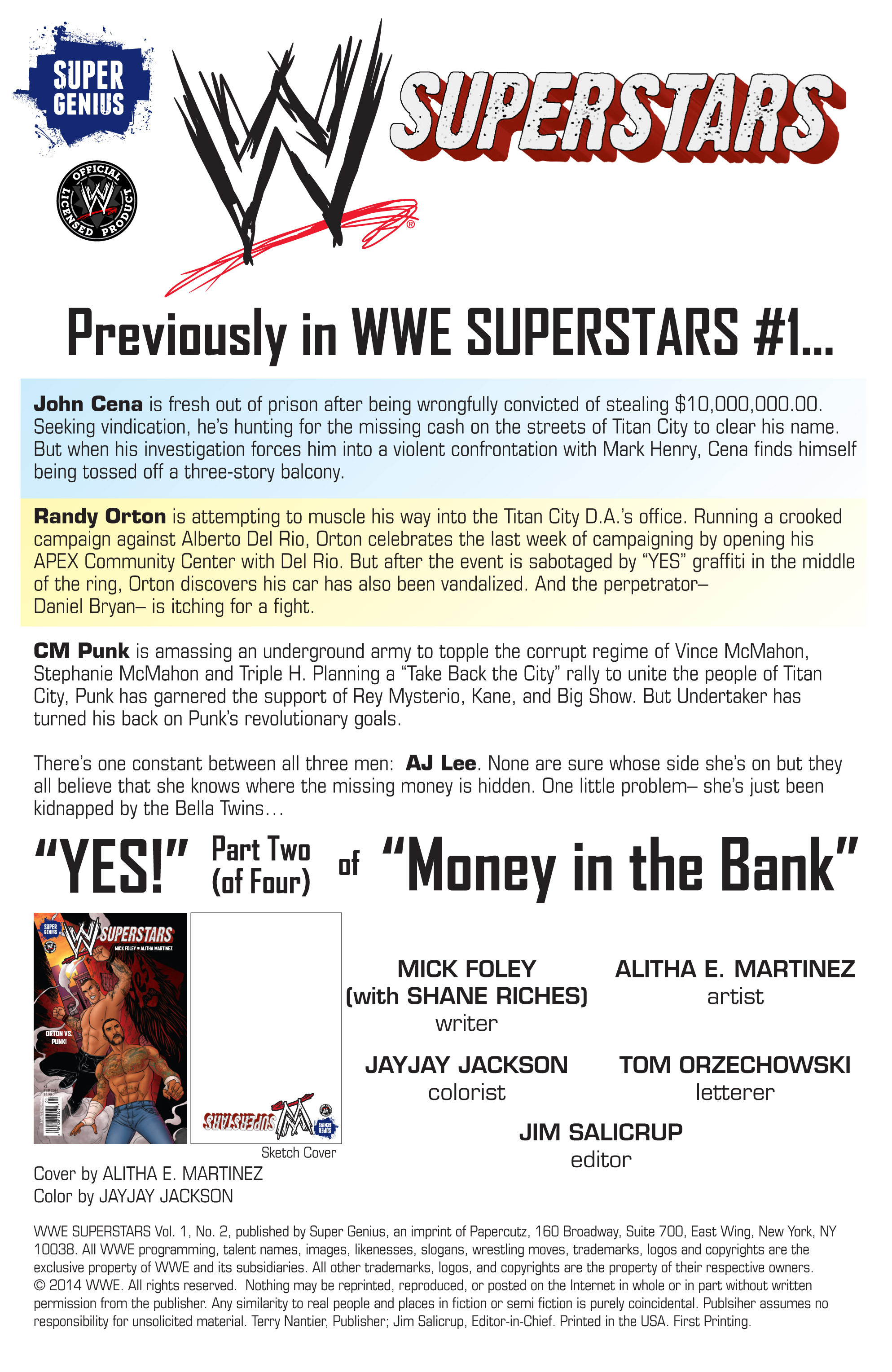 Read online WWE Superstars comic -  Issue #2 - 2