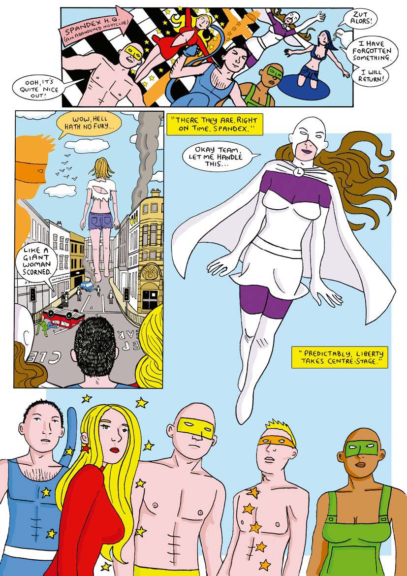 Read online Spandex comic -  Issue #1 - 10